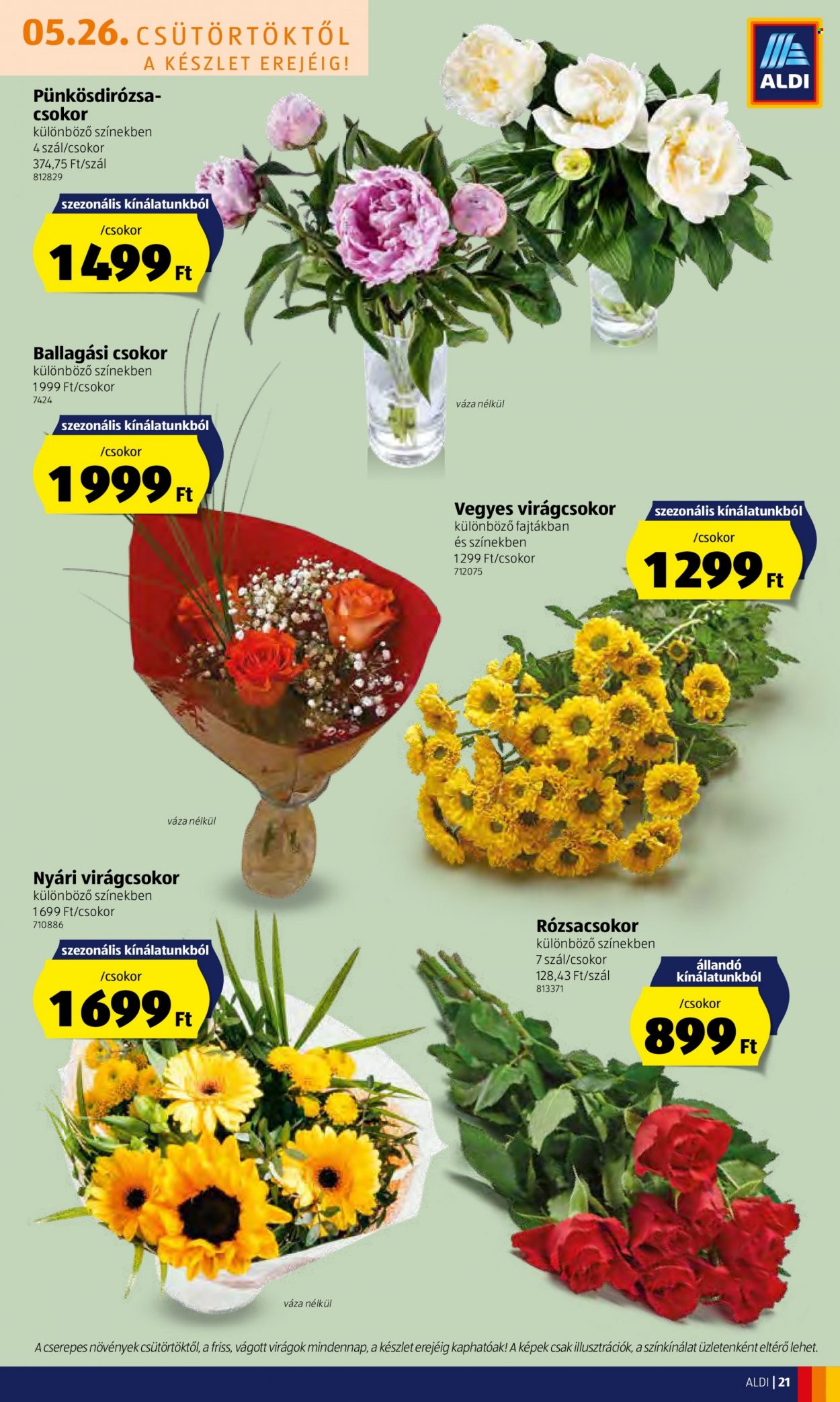Aldi akciós újságok - 2022.05.26 - 2022.06.01. Oldal 21