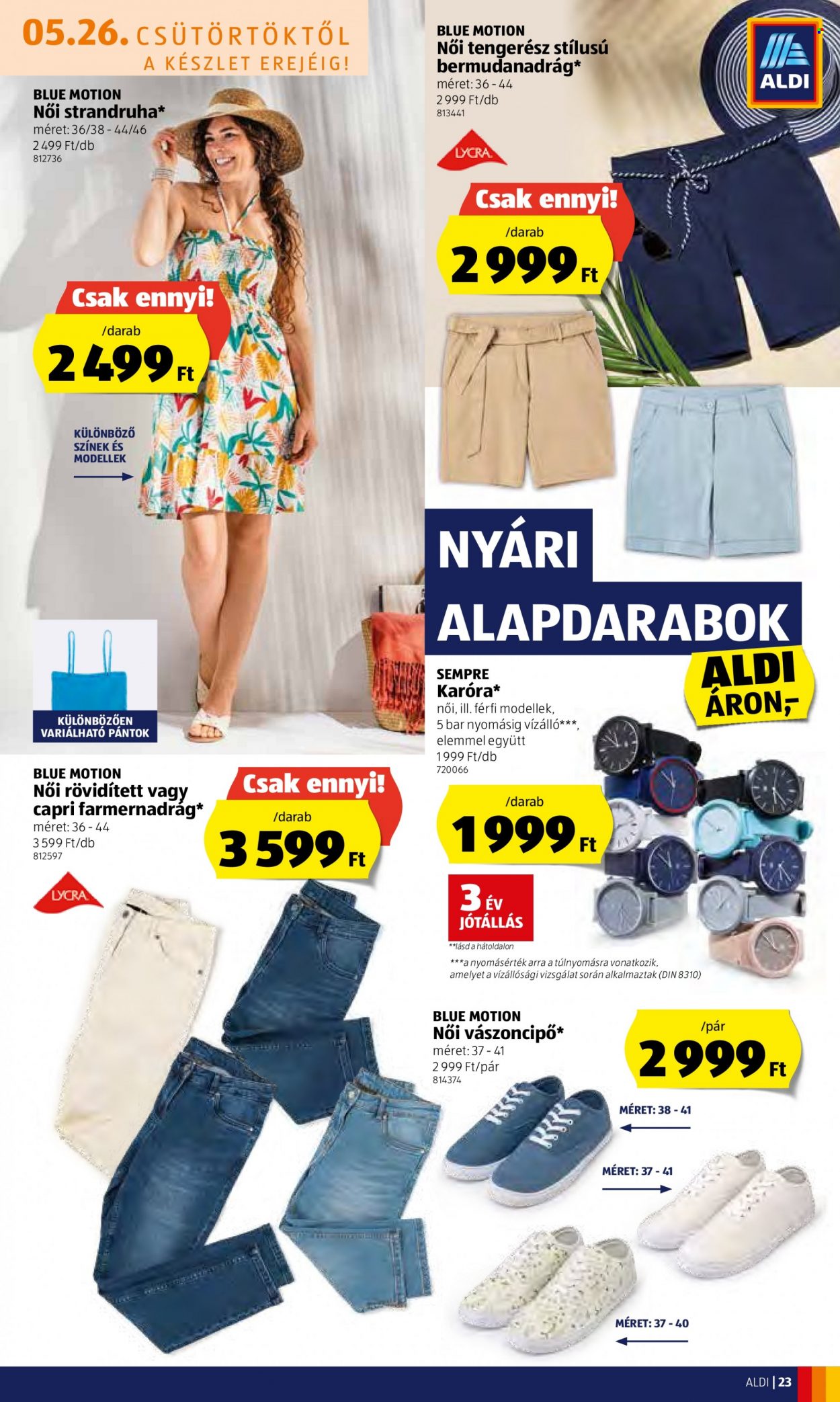 Aldi akciós újságok - 2022.05.26 - 2022.06.01. Oldal 23