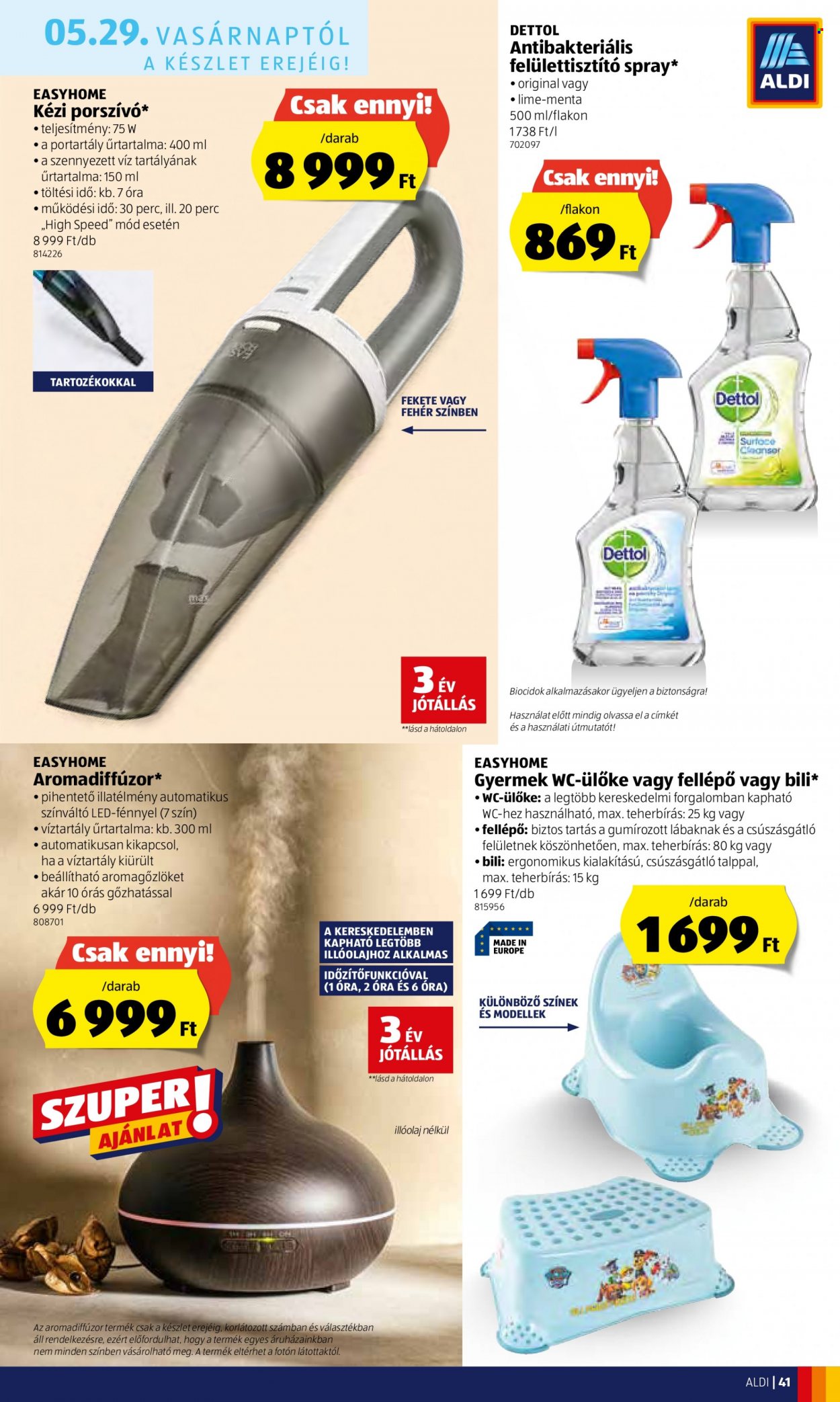 Aldi akciós újságok - 2022.05.26 - 2022.06.01. Oldal 41