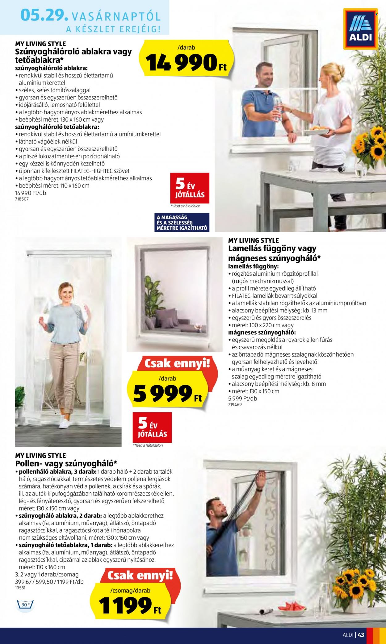 Aldi akciós újságok - 2022.05.26 - 2022.06.01. Oldal 43