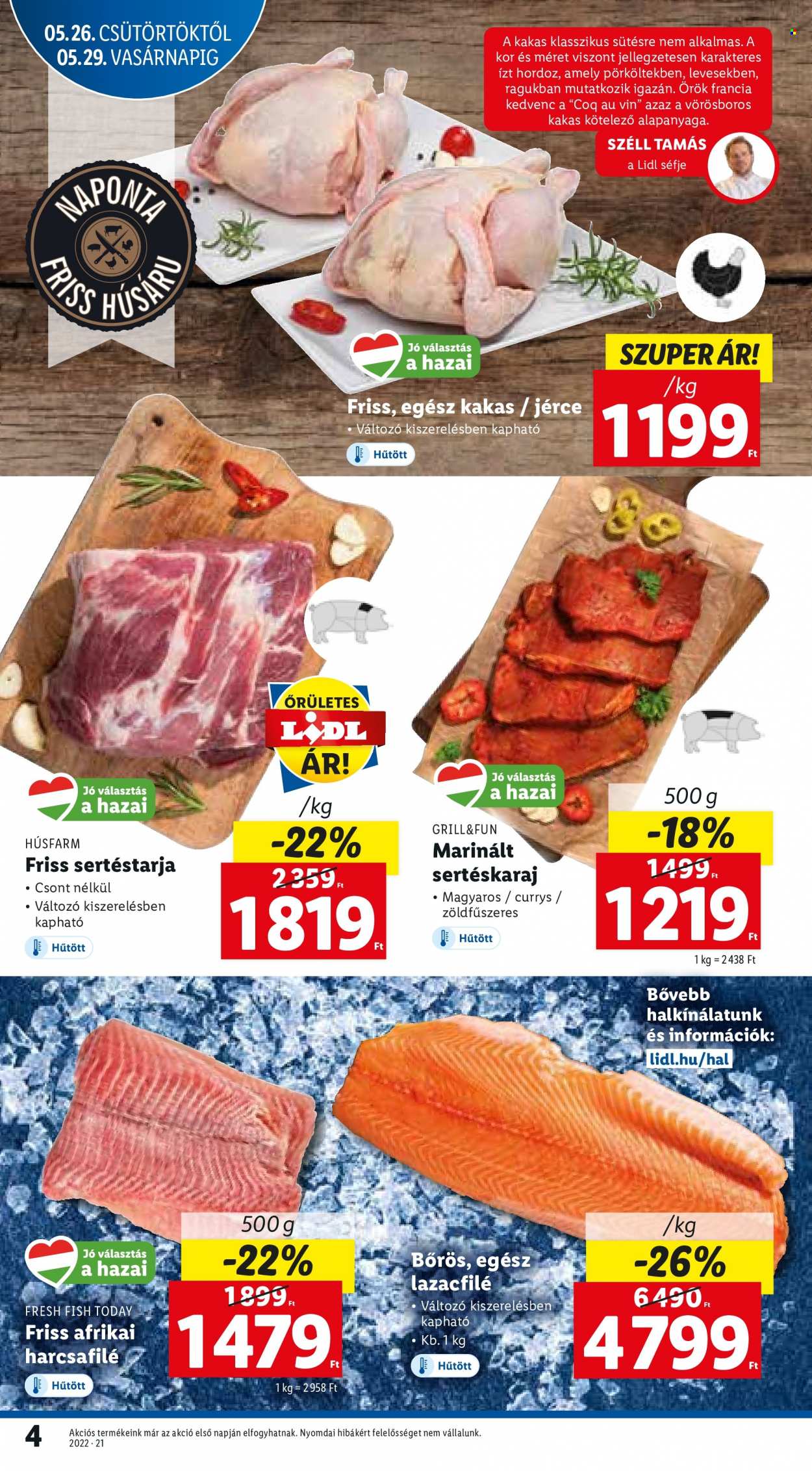 Lidl akciós újságok - 2022.05.26 - 2022.06.01. Oldal 4