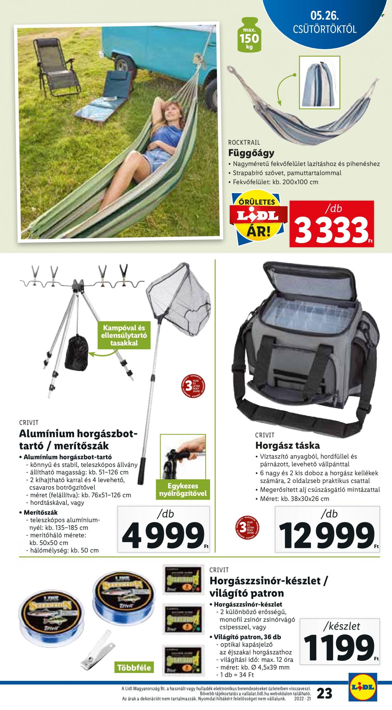 Lidl akciós újságok - 2022.05.26 - 2022.06.01. Oldal 23
