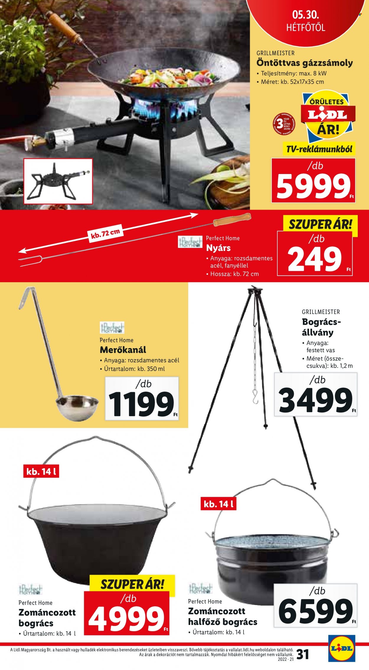 Lidl akciós újságok - 2022.05.26 - 2022.06.01. Oldal 31