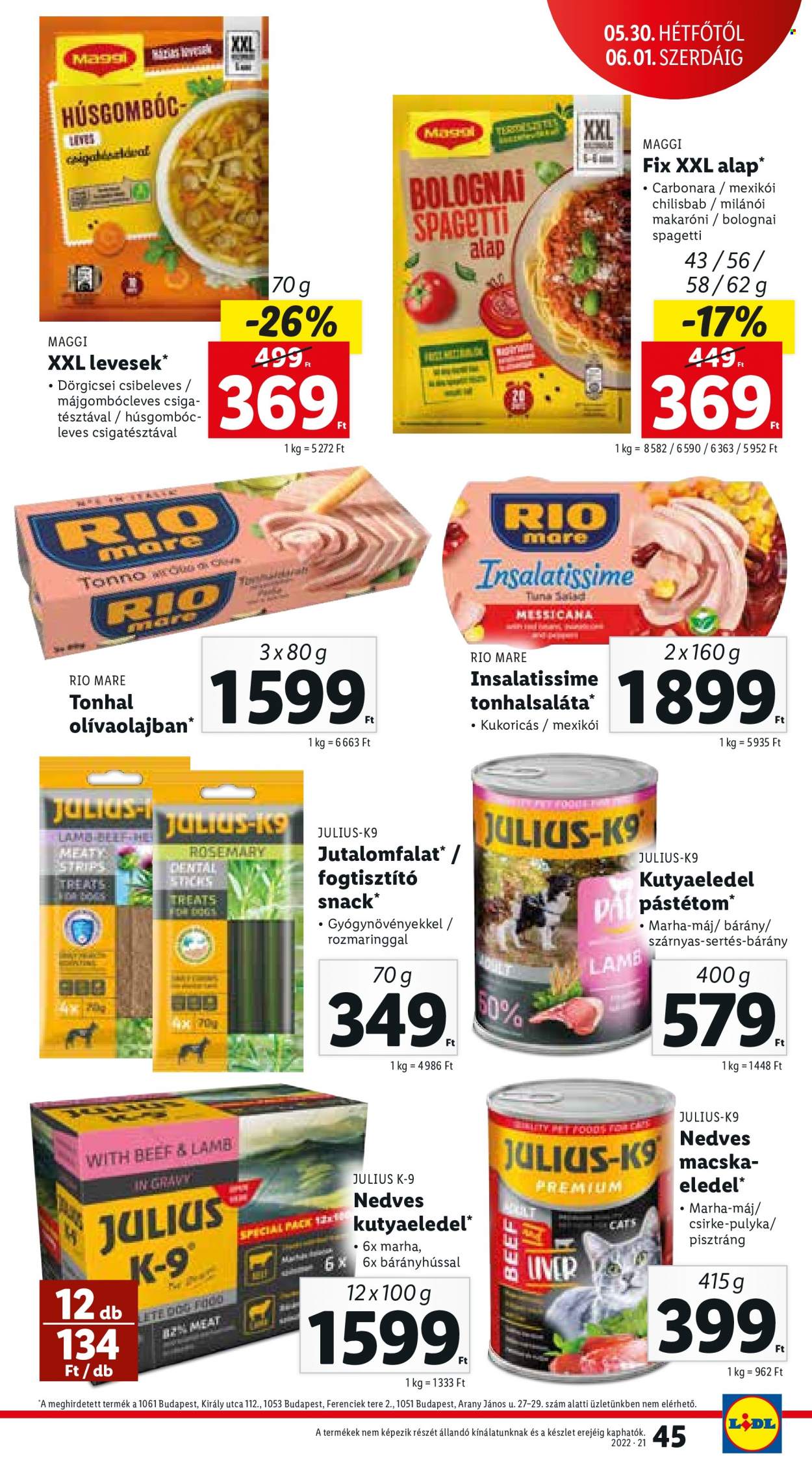 Lidl akciós újságok - 2022.05.26 - 2022.06.01. Oldal 45