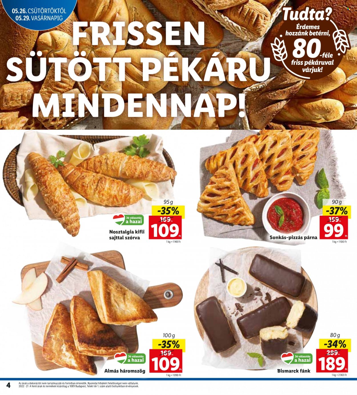 Lidl akciós újságok - 2022.05.26 - 2022.05.29. Oldal 4