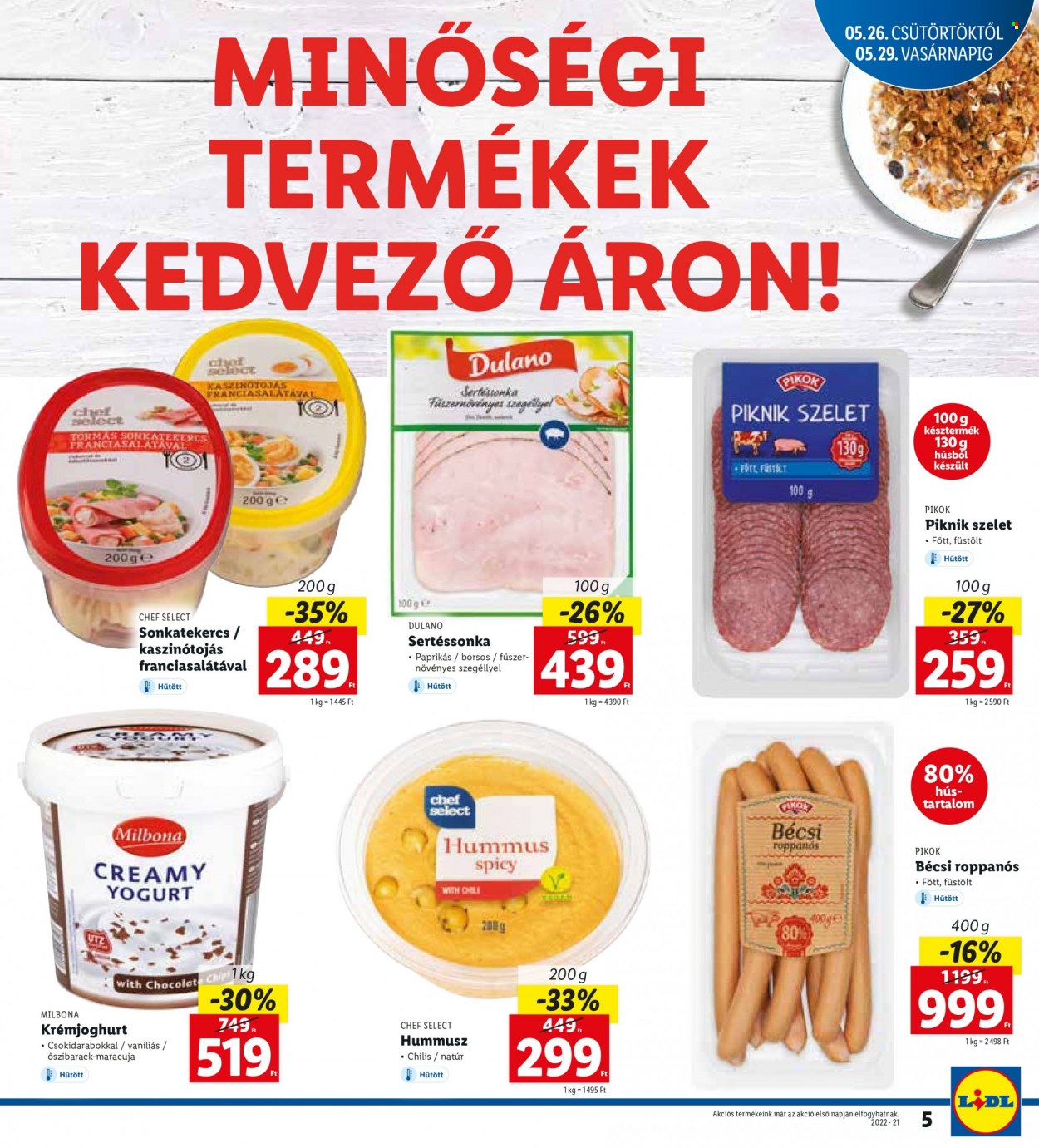 Lidl akciós újságok - 2022.05.26 - 2022.05.29. Oldal 5