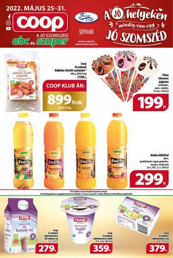 Újság Coop - 2022.05.25 - 2022.05.31.