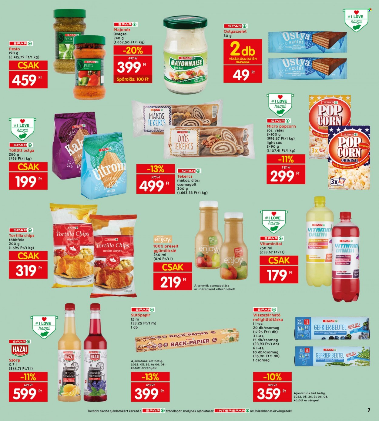INTERSPAR akciós újságok - 2022.05.26 - 2022.06.01. Oldal 9