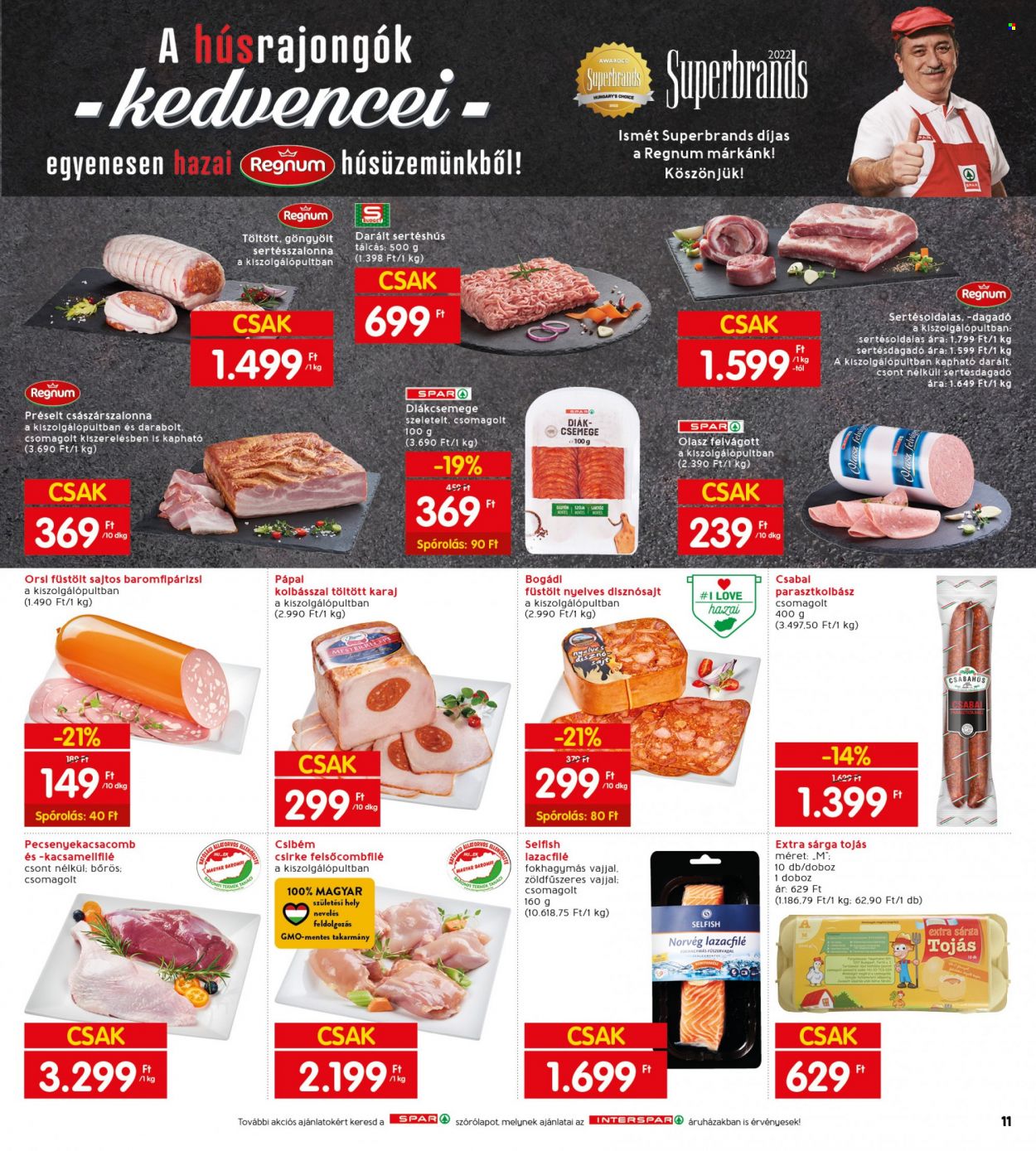 INTERSPAR akciós újságok - 2022.05.26 - 2022.06.01. Oldal 15