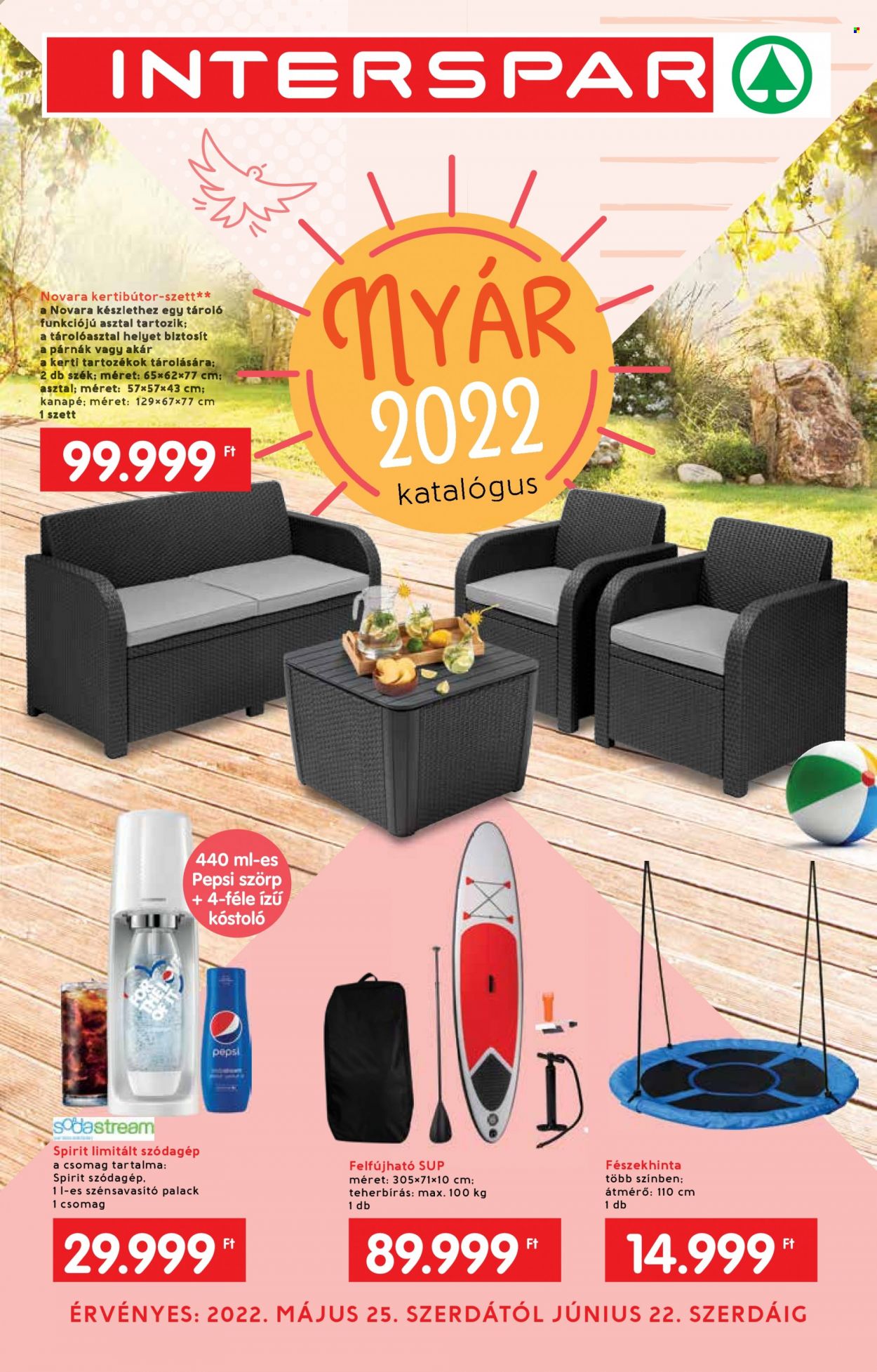 INTERSPAR akciós újságok - 2022.05.25 - 2022.06.22. Oldal 1