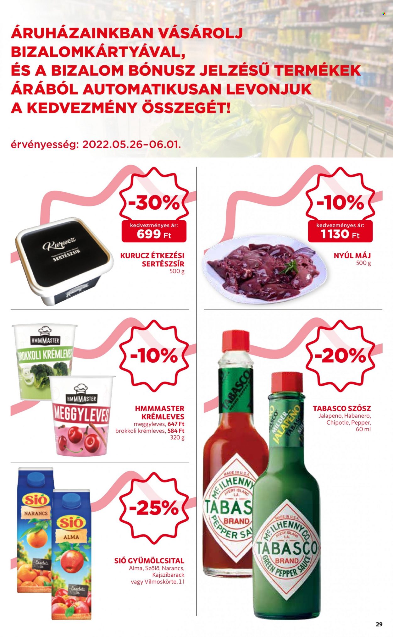 Auchan akciós újságok - 2022.05.26 - 2022.06.01. Oldal 29