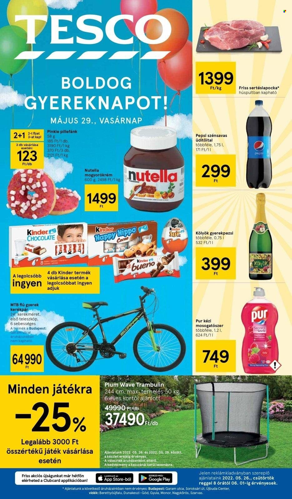 TESCO akciós újságok - 2022.05.26 - 2022.06.01. Oldal 1