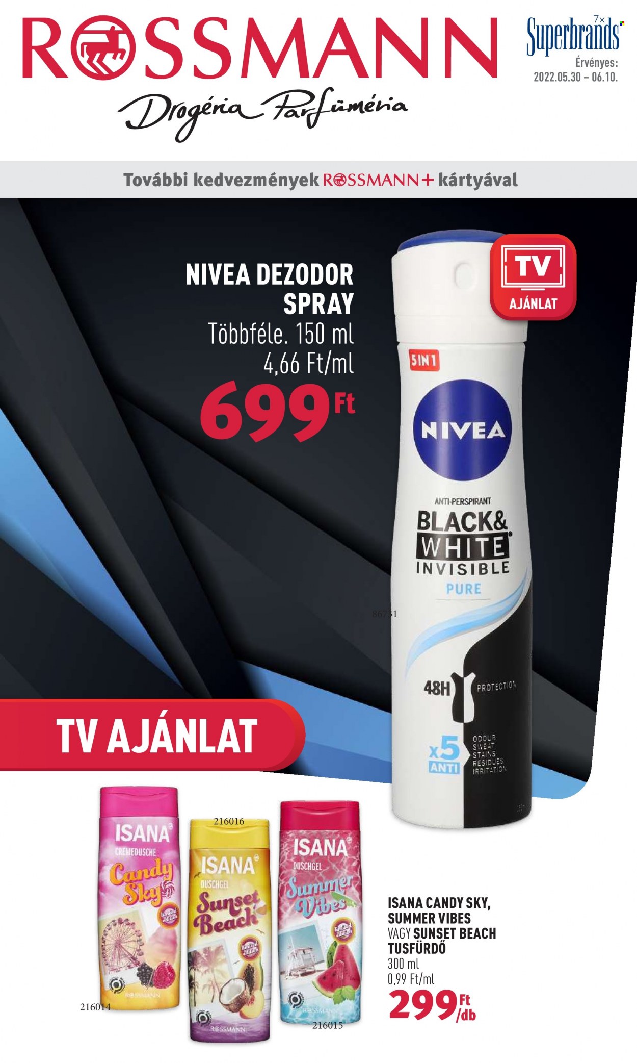 Rossmann akciós újságok - 2022.05.30 - 2022.06.10. Oldal 1