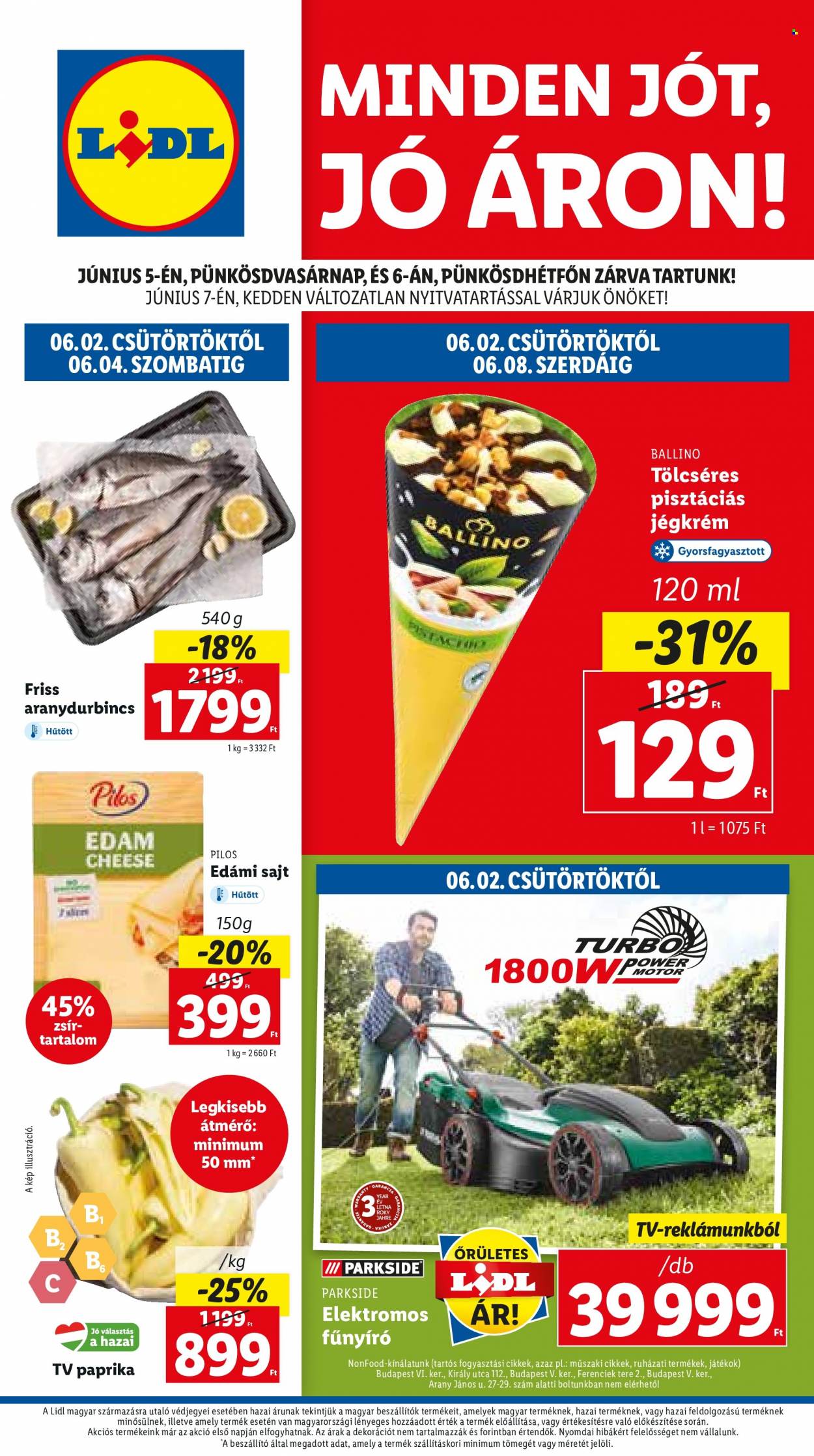 Lidl akciós újságok - 2022.06.02 - 2022.06.08. Oldal 1