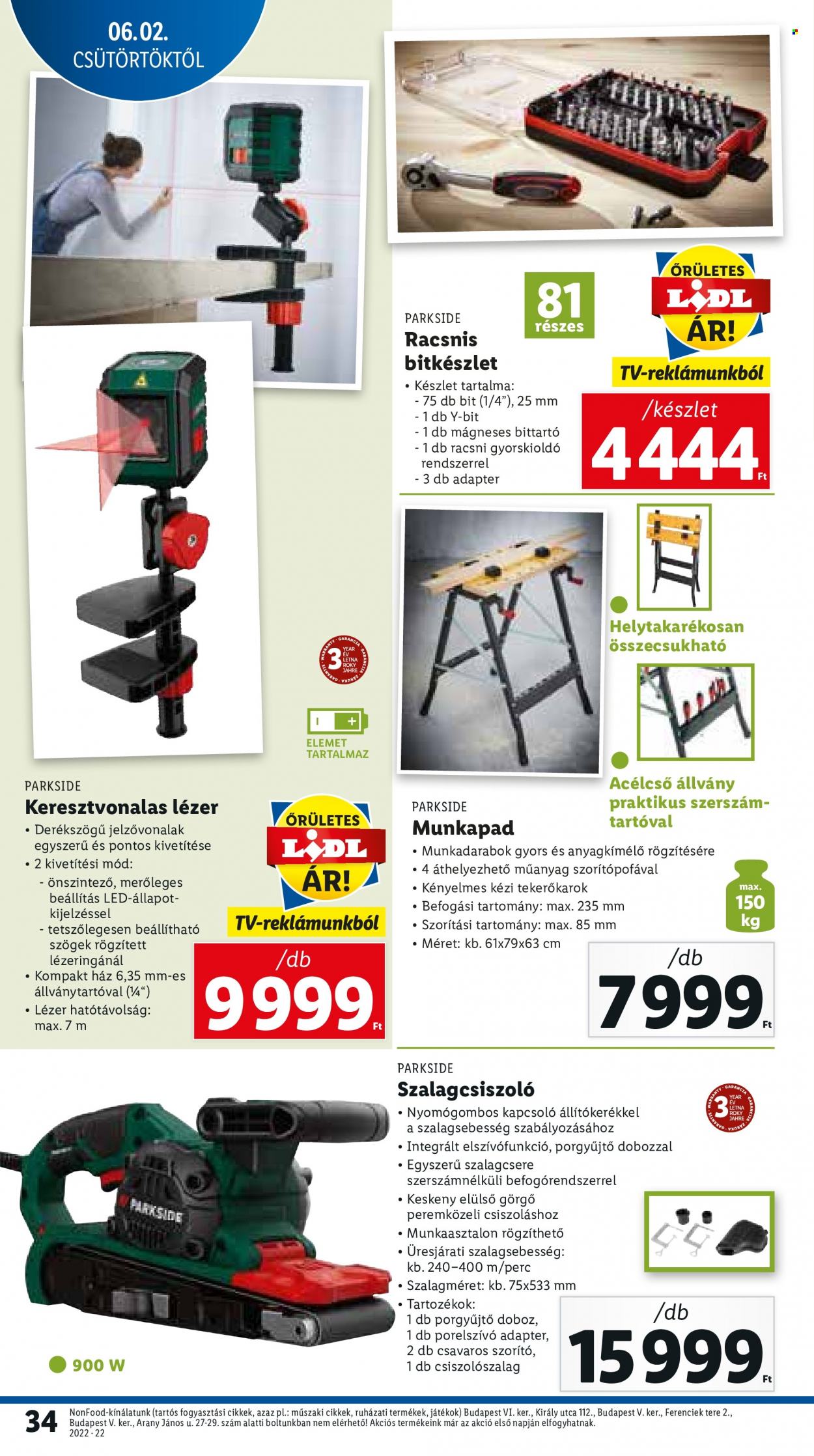 Lidl akciós újságok - 2022.06.02 - 2022.06.08. Oldal 34