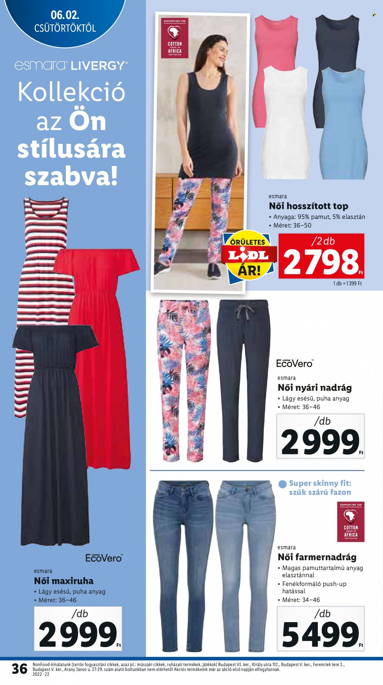 Lidl akciós újságok - 2022.06.02 - 2022.06.08. Oldal 36