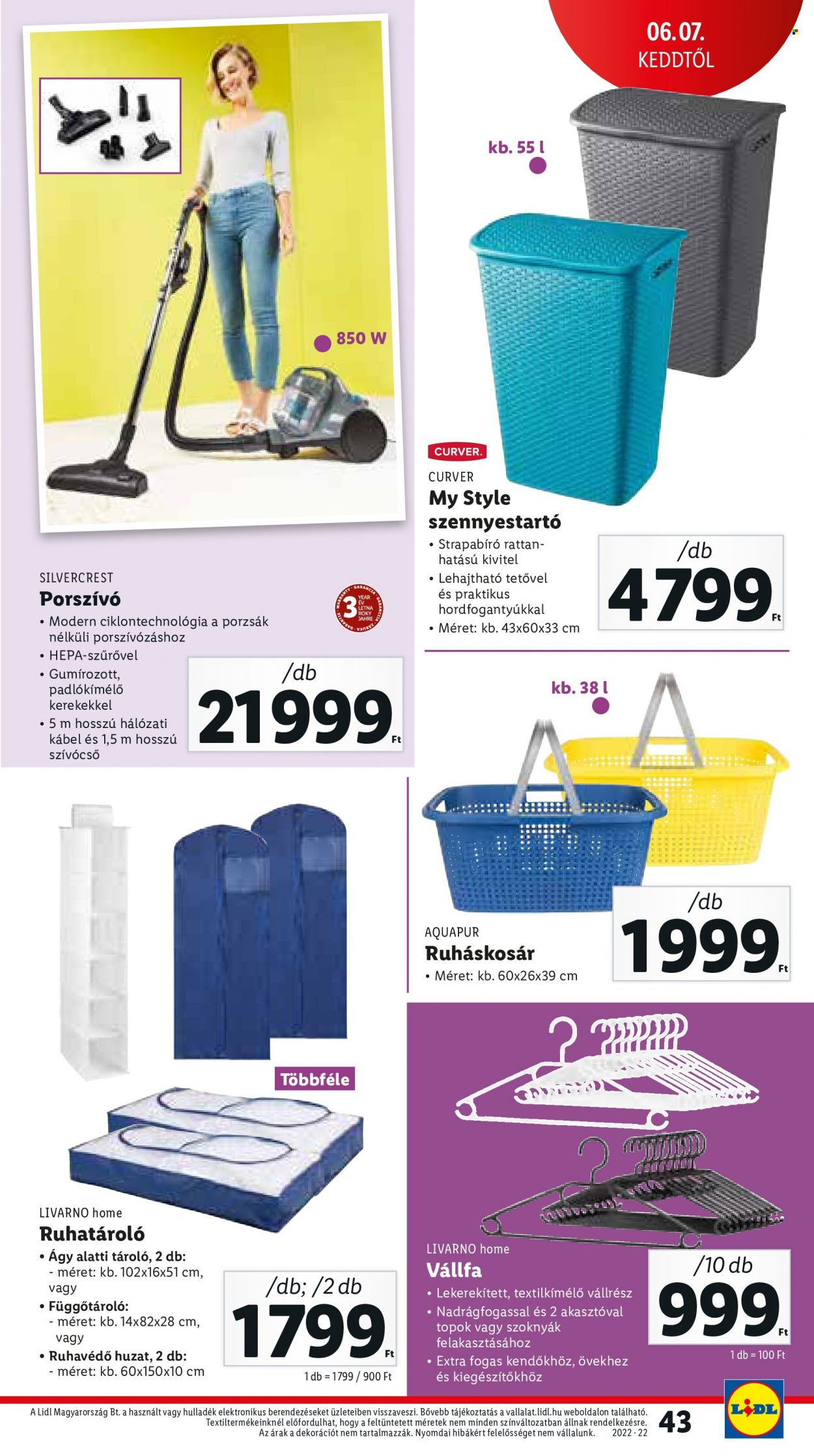 Lidl akciós újságok - 2022.06.02 - 2022.06.08. Oldal 43
