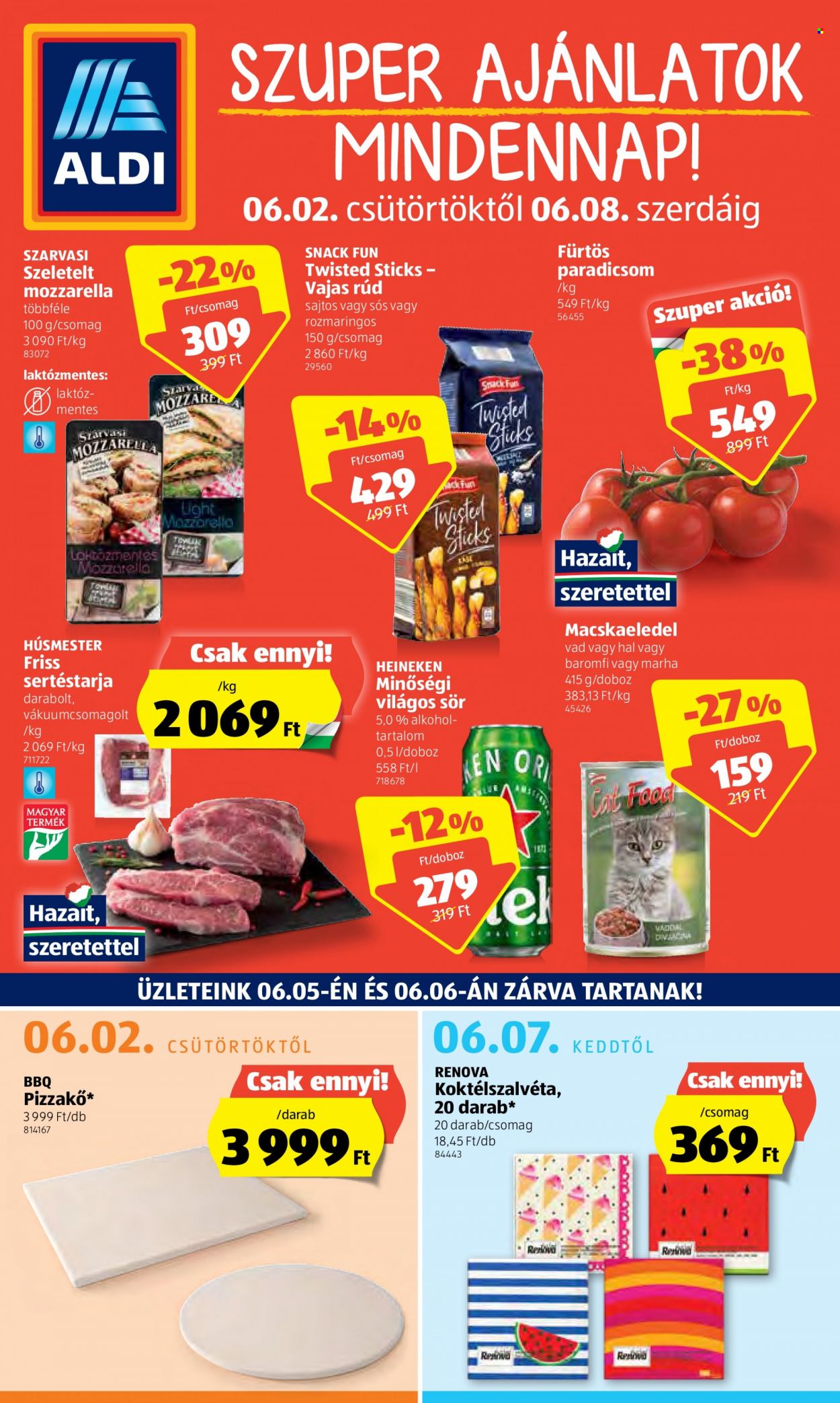 Aldi akciós újságok - 2022.06.02 - 2022.06.08. Oldal 1