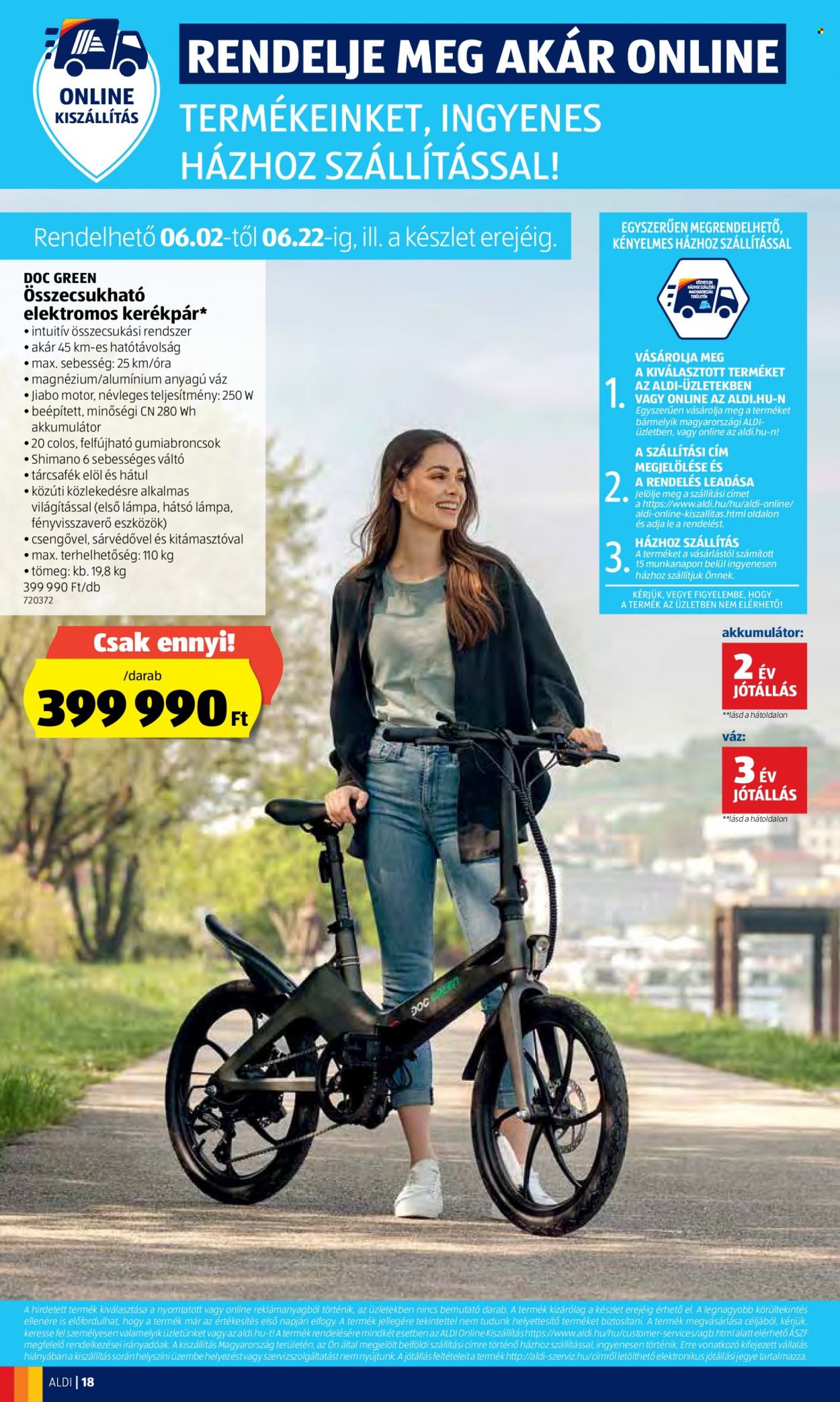 Aldi akciós újságok - 2022.06.02 - 2022.06.08. Oldal 18