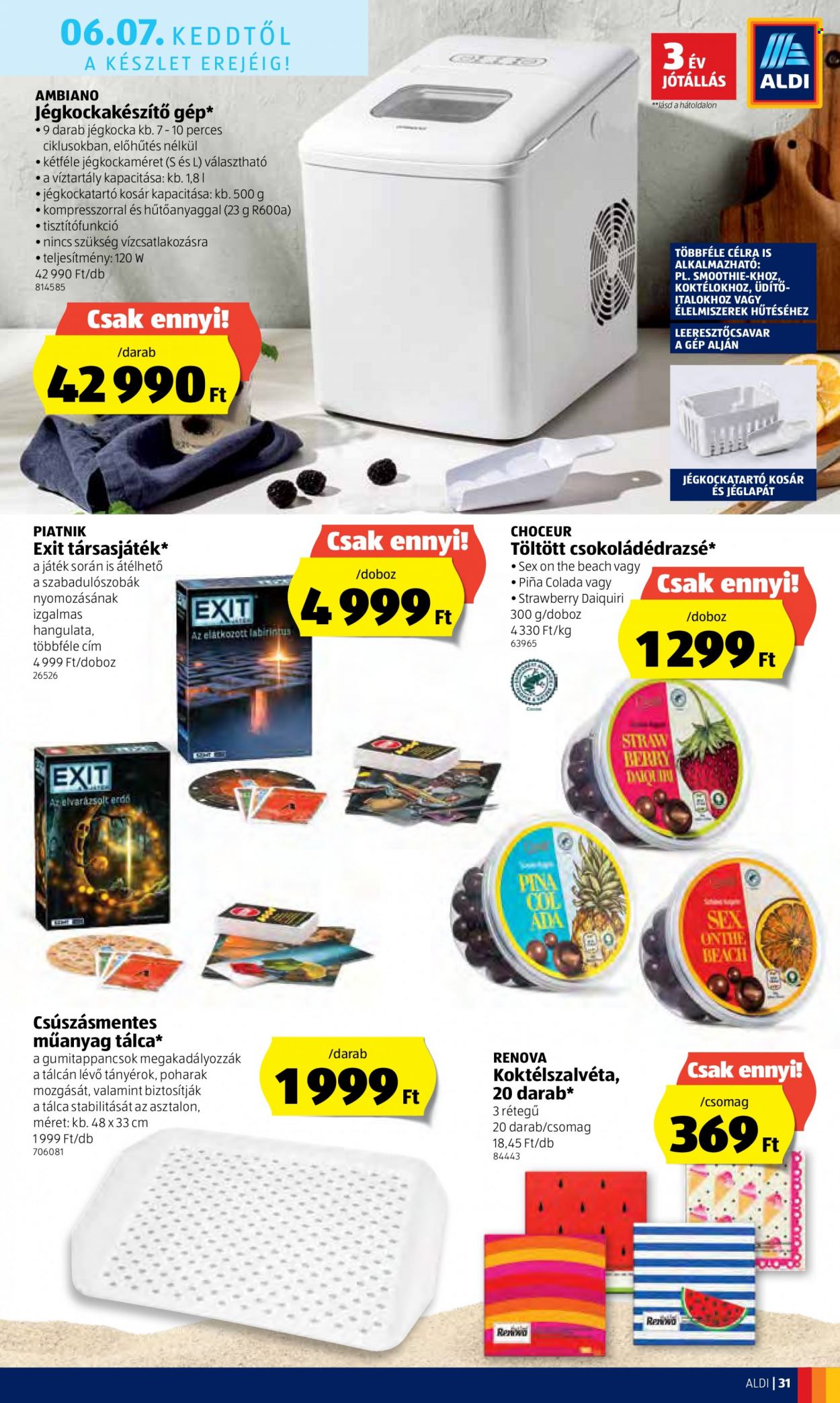 Aldi akciós újságok - 2022.06.02 - 2022.06.08. Oldal 31