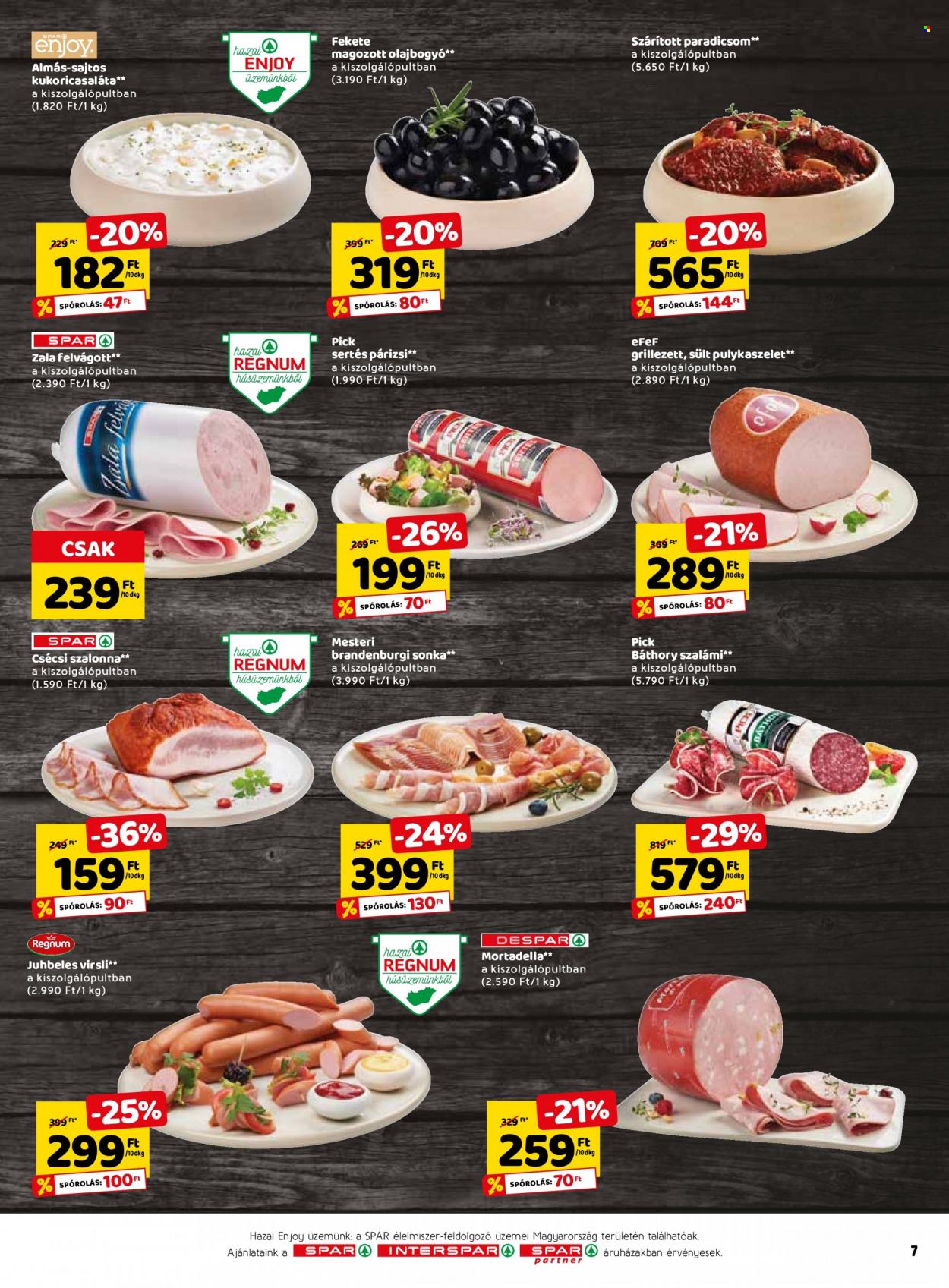 SPAR akciós újságok - 2022.06.02 - 2022.06.08. Oldal 9