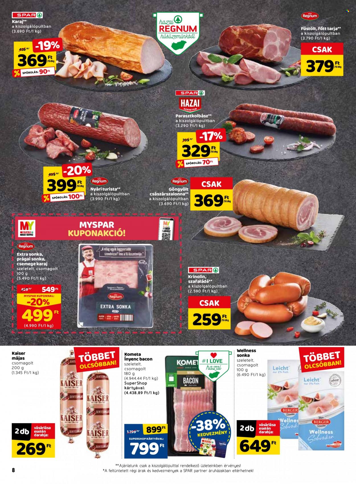SPAR akciós újságok - 2022.06.02 - 2022.06.08. Oldal 10
