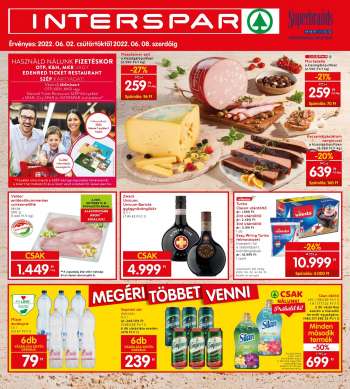 Újság INTERSPAR - 2022.06.02 - 2022.06.08.