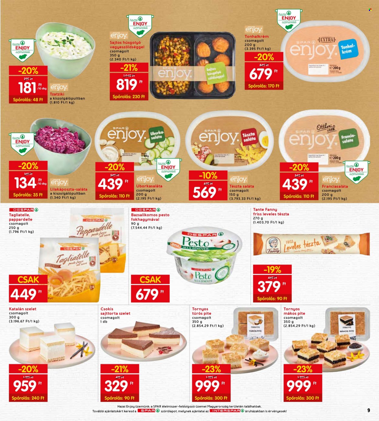 INTERSPAR akciós újságok - 2022.06.02 - 2022.06.08. Oldal 11