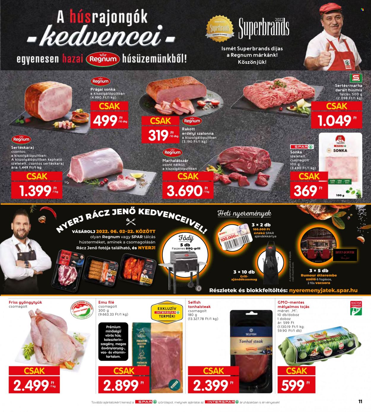 INTERSPAR akciós újságok - 2022.06.02 - 2022.06.08. Oldal 15