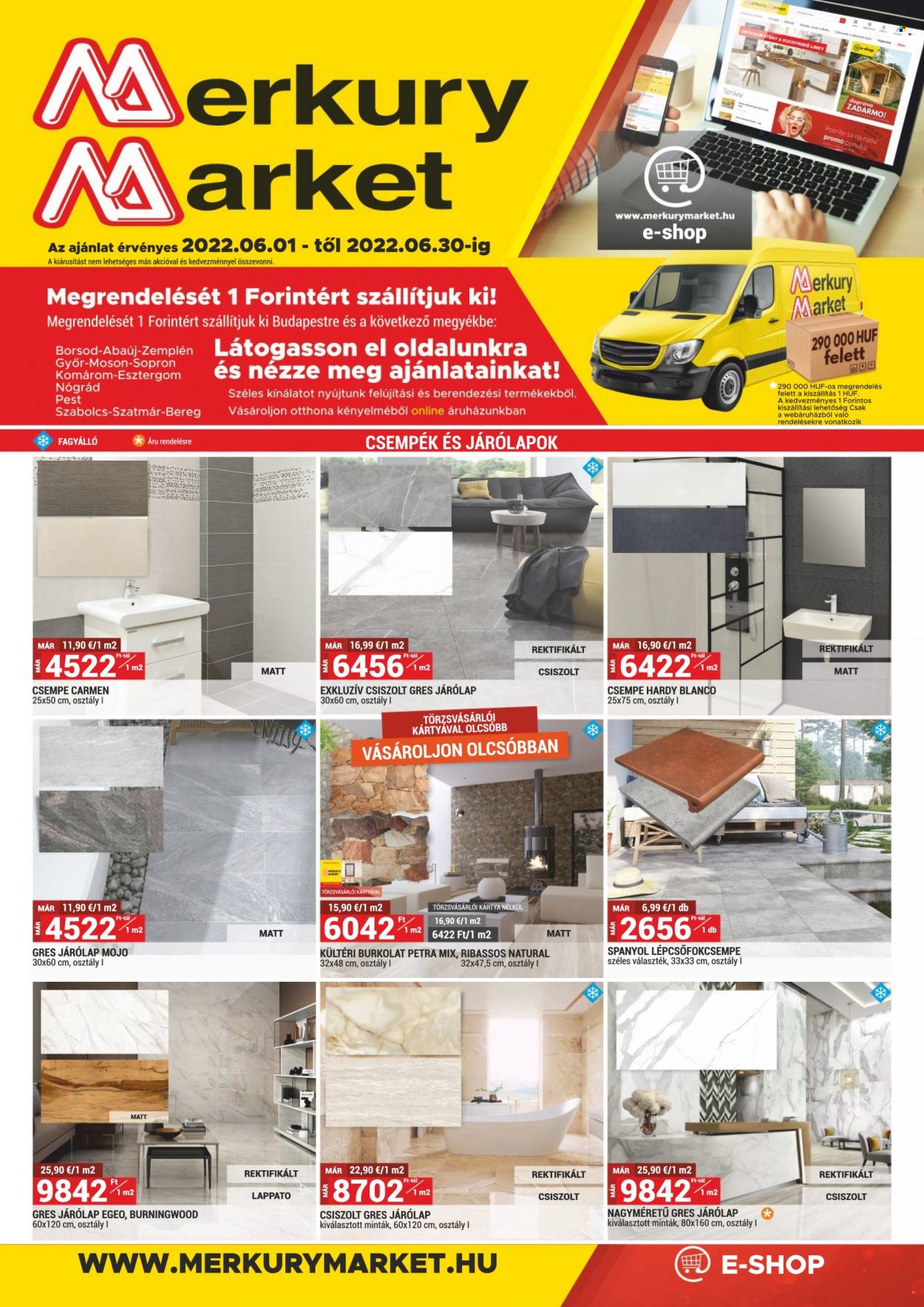 Merkury Market akciós újságok - 2022.06.01 - 2022.06.30. Oldal 1