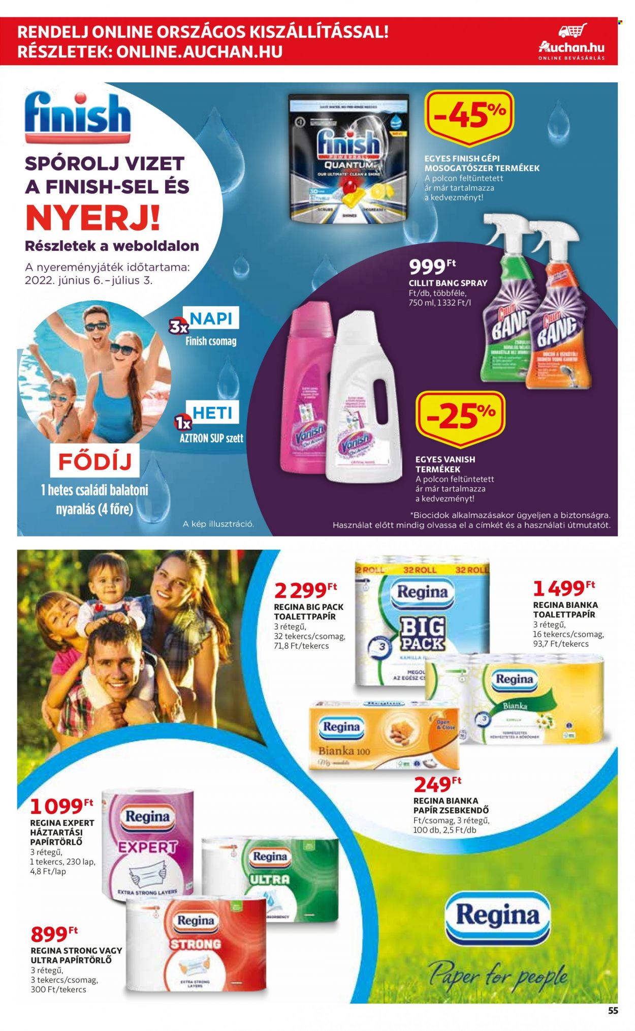 Auchan akciós újságok - 2022.06.02 - 2022.06.08. Oldal 55