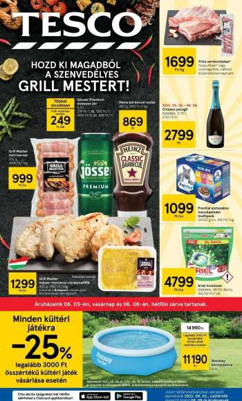 Újság TESCO - 2022.06.02 - 2022.06.08.