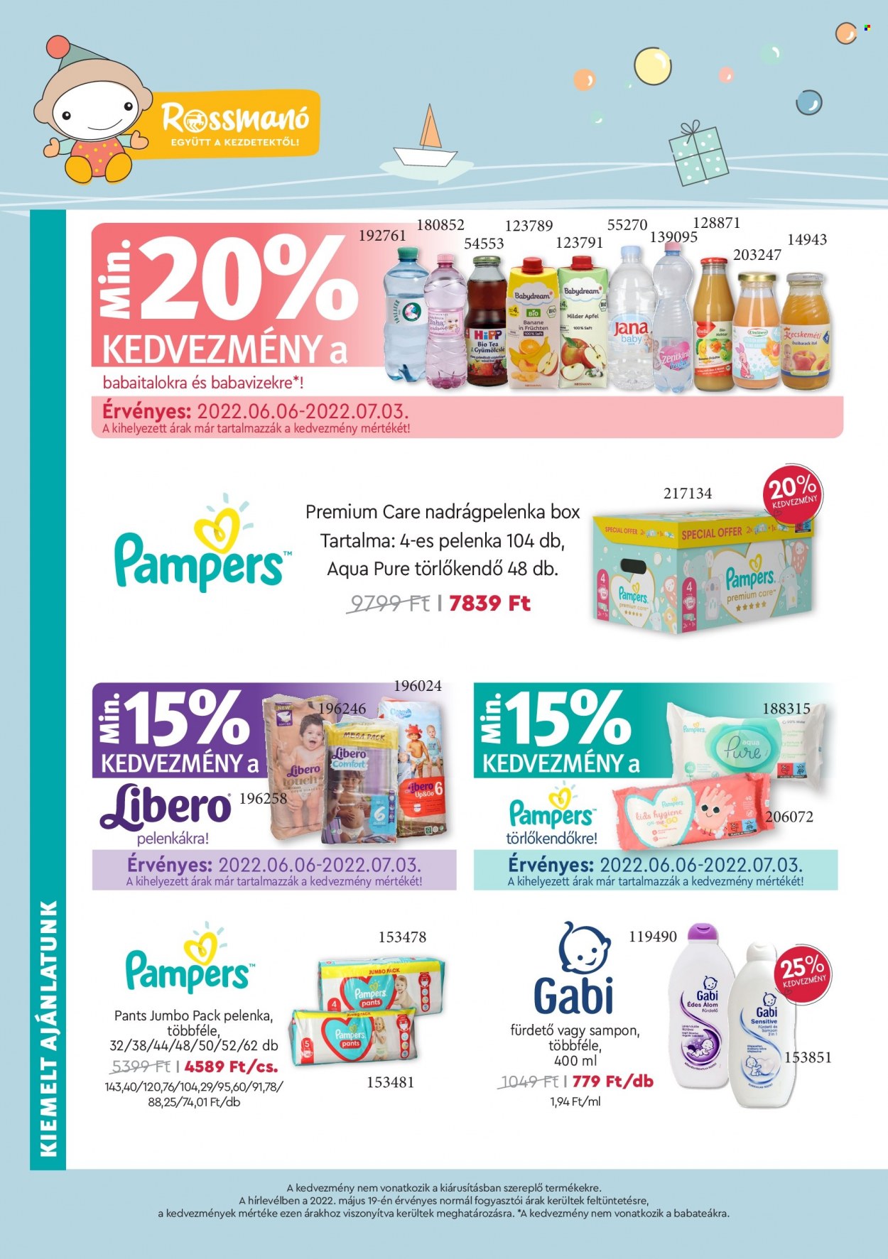 Rossmann akciós újságok - 2022.06.06 - 2022.07.03. Oldal 2