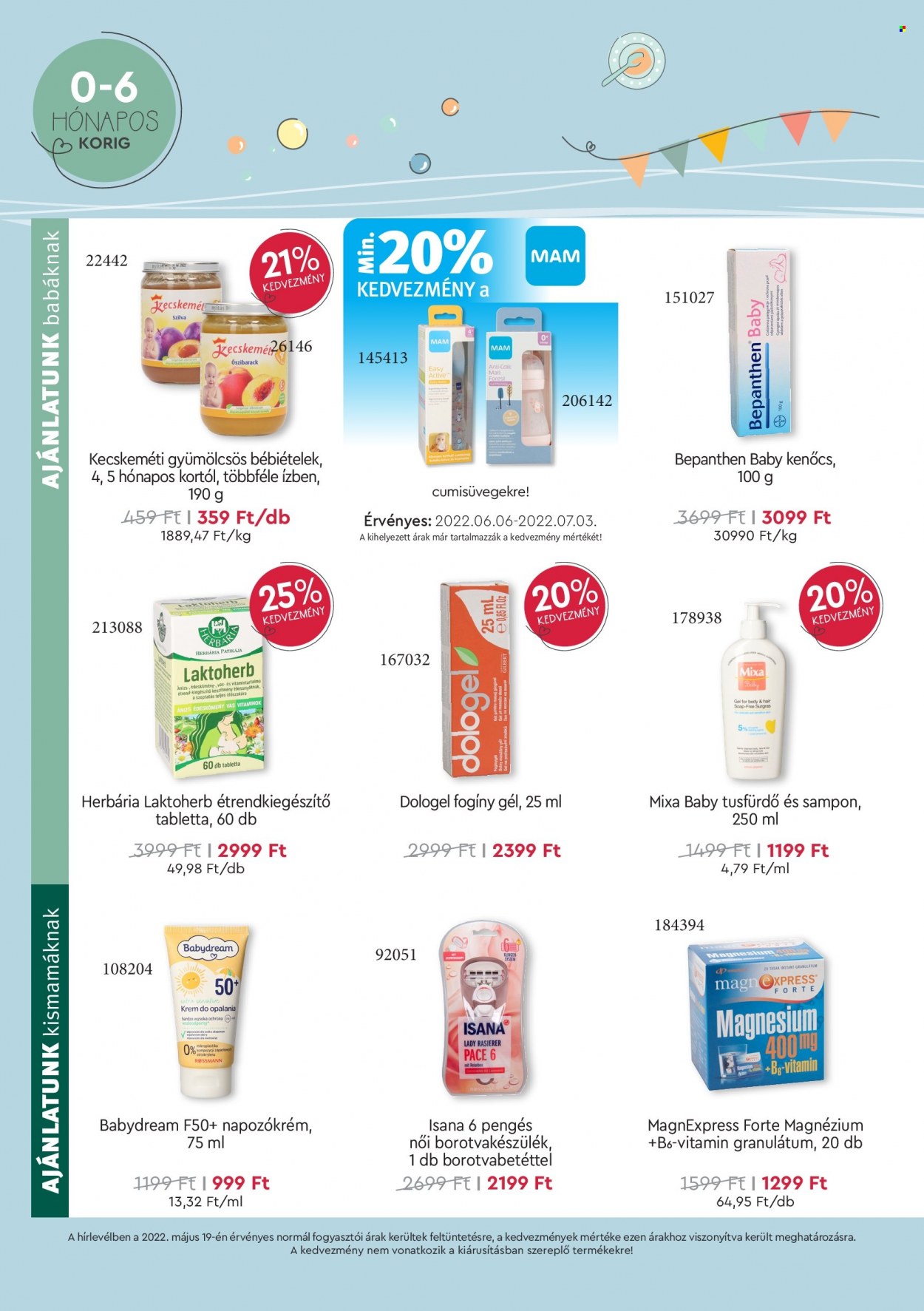 Rossmann akciós újságok - 2022.06.06 - 2022.07.03. Oldal 4