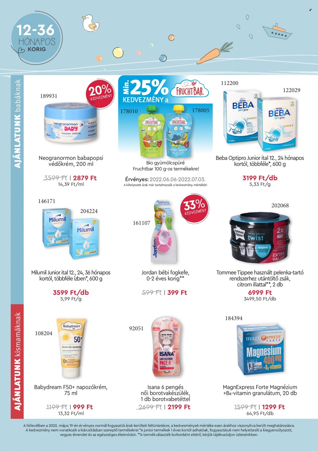 Rossmann akciós újságok - 2022.06.06 - 2022.07.03. Oldal 6