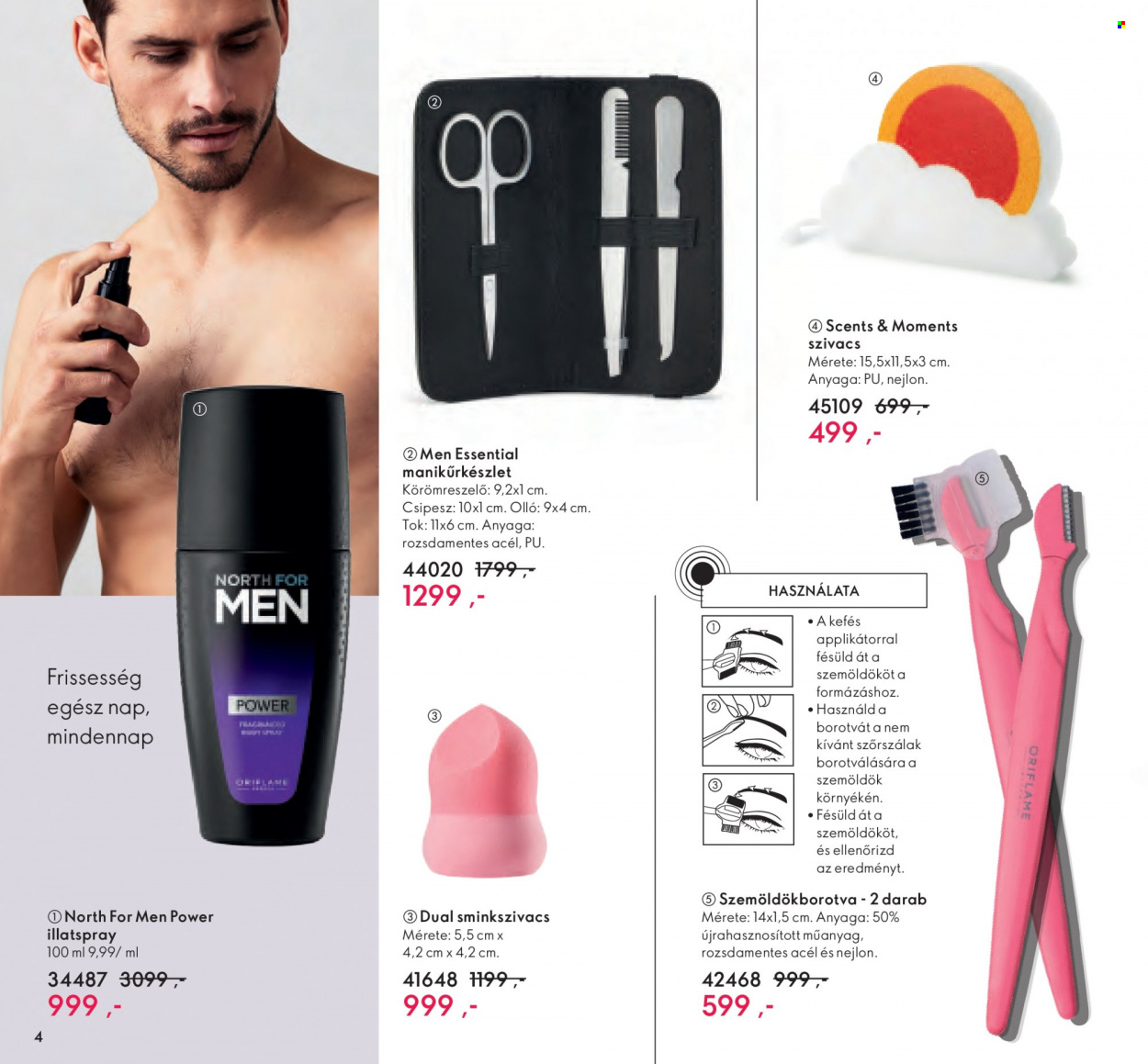 Oriflame akciós újságok - 2022.05.31 - 2022.06.21. Oldal 4