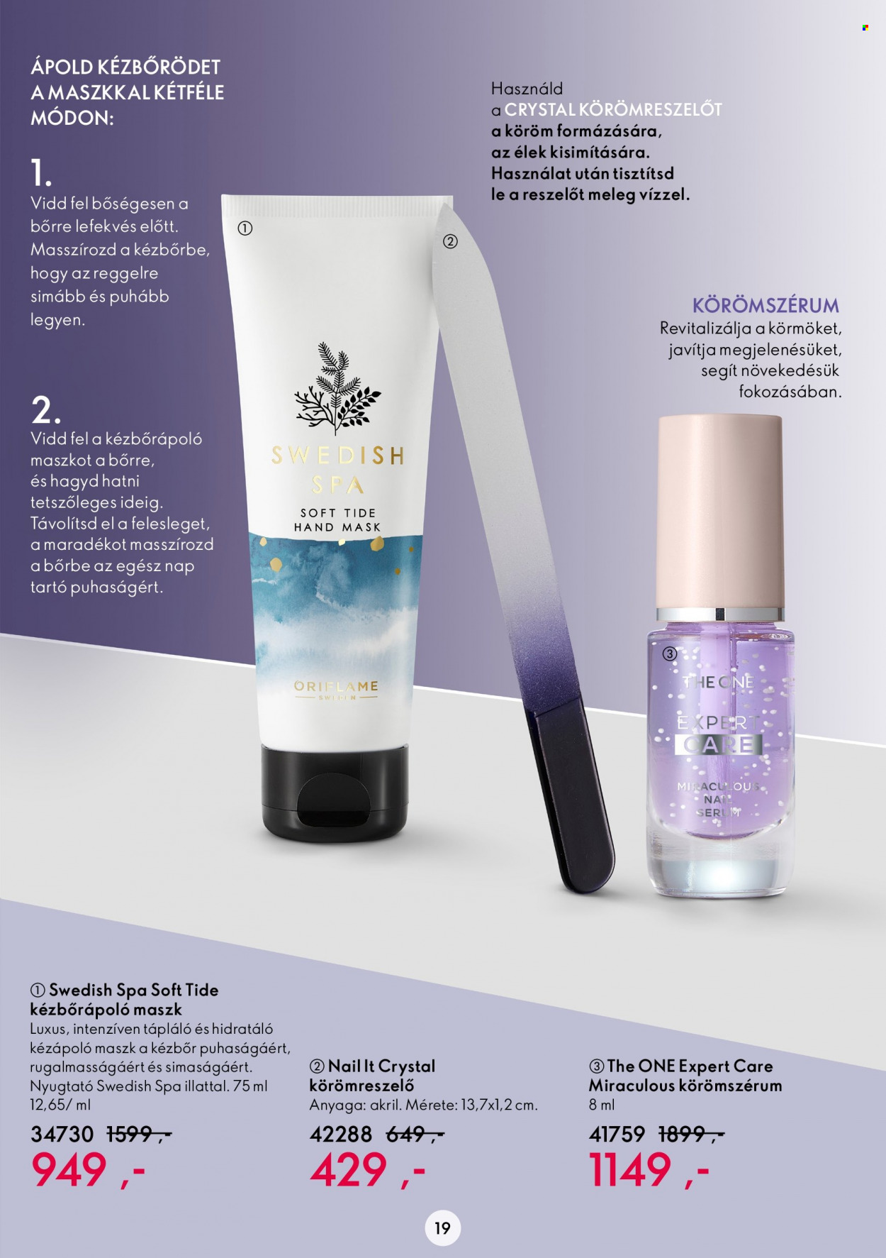 Oriflame akciós újságok - 2022.05.31 - 2022.06.21. Oldal 19