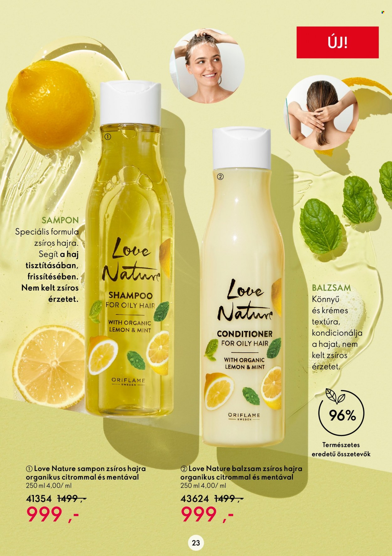 Oriflame akciós újságok - 2022.05.31 - 2022.06.21. Oldal 23