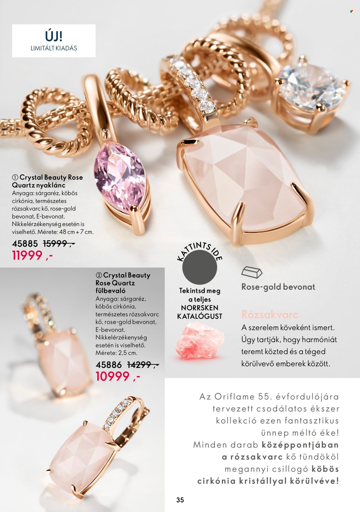 Oriflame akciós újságok - 2022.05.31 - 2022.06.21. Oldal 35