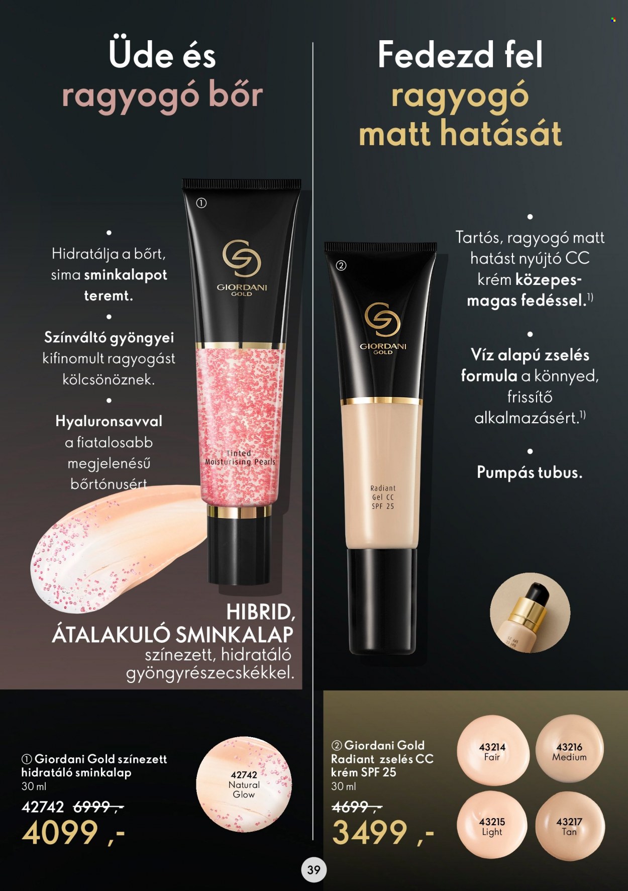 Oriflame akciós újságok - 2022.05.31 - 2022.06.21. Oldal 39
