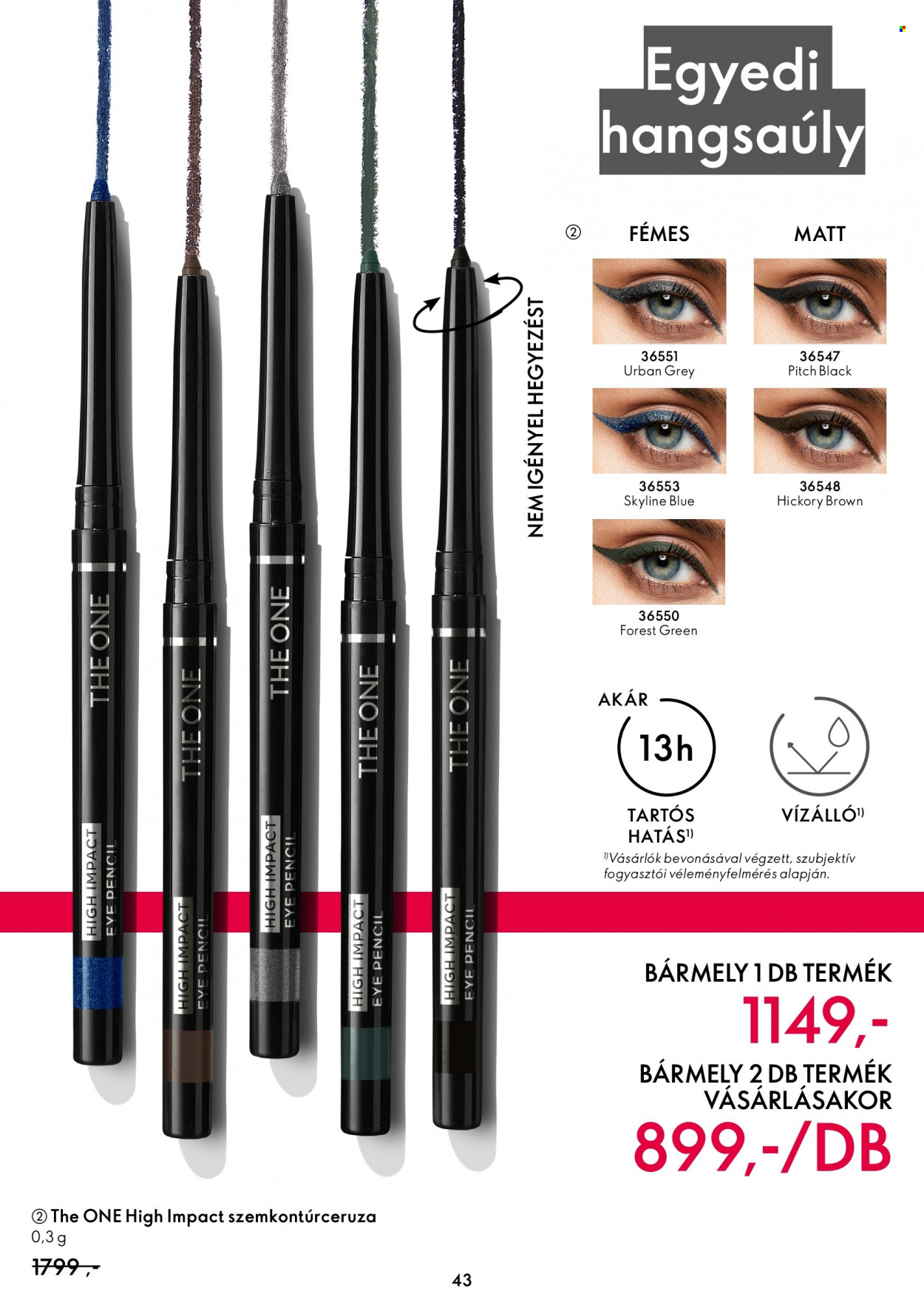 Oriflame akciós újságok - 2022.05.31 - 2022.06.21. Oldal 43