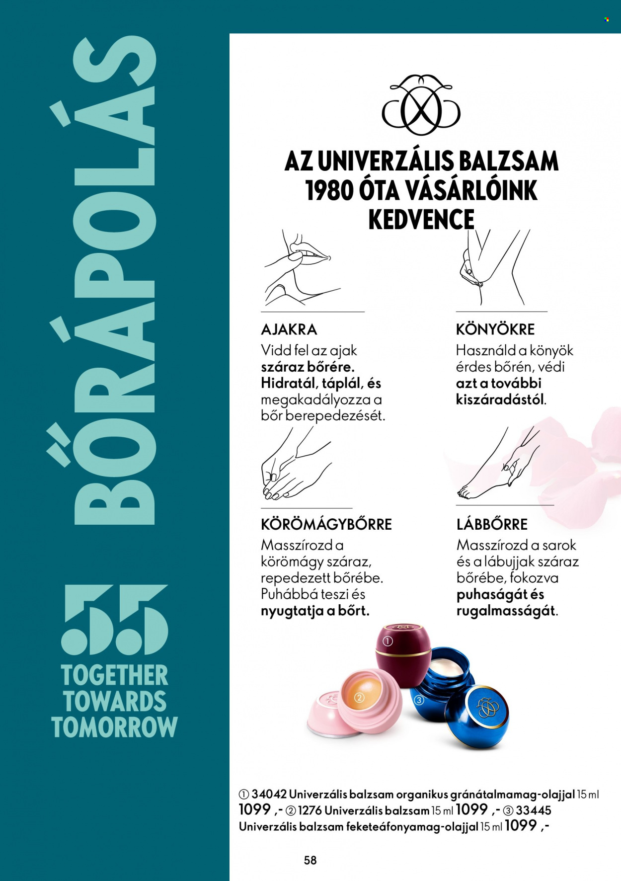 Oriflame akciós újságok - 2022.05.31 - 2022.06.21. Oldal 58