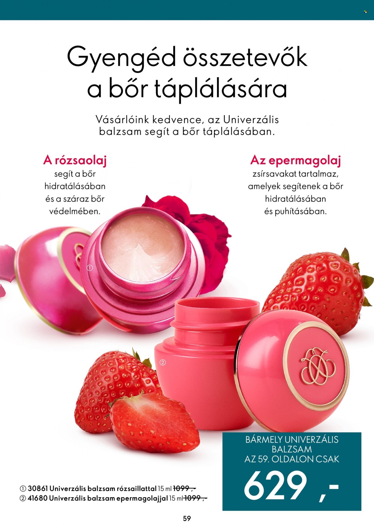 Oriflame akciós újságok - 2022.05.31 - 2022.06.21. Oldal 59