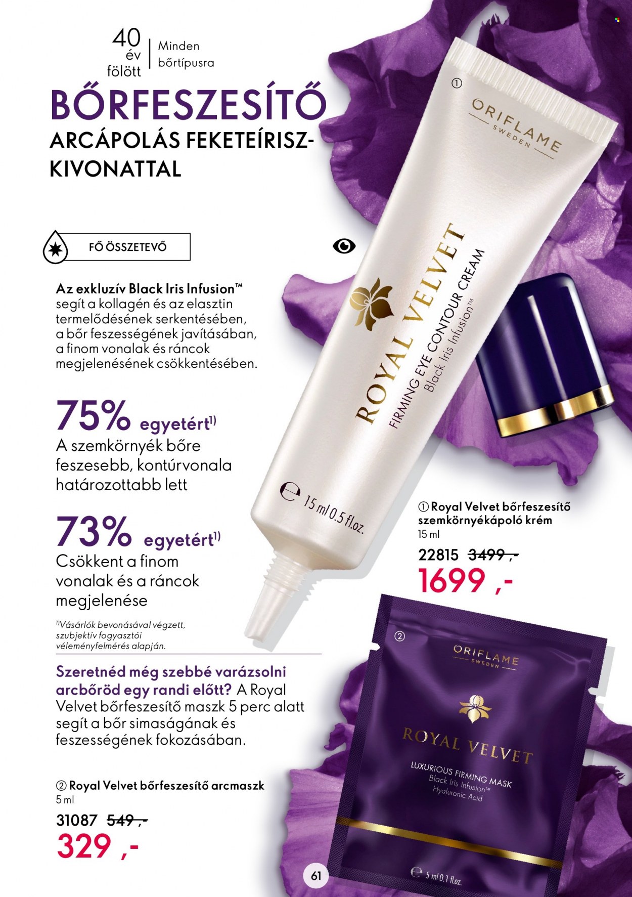 Oriflame akciós újságok - 2022.05.31 - 2022.06.21. Oldal 61