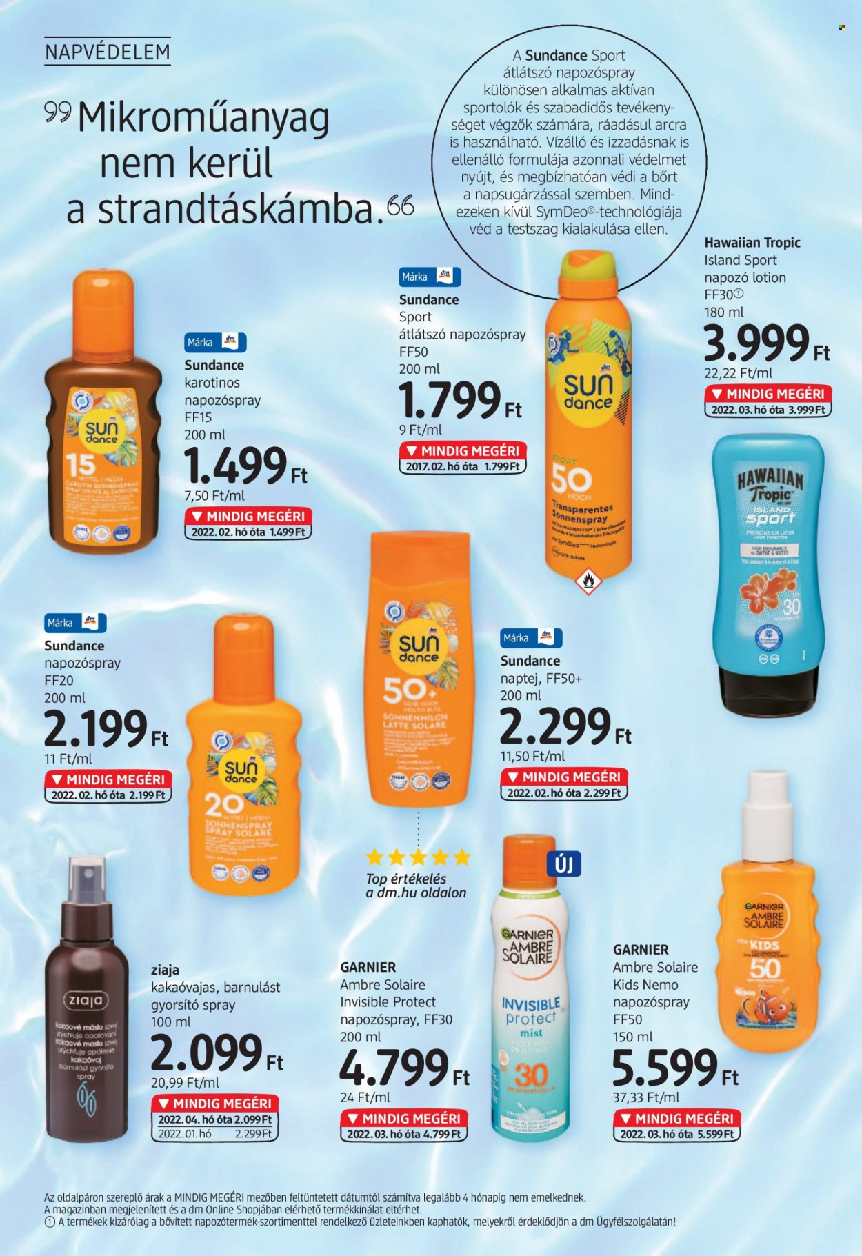 dm drogerie markt akciós újságok. Oldal 4