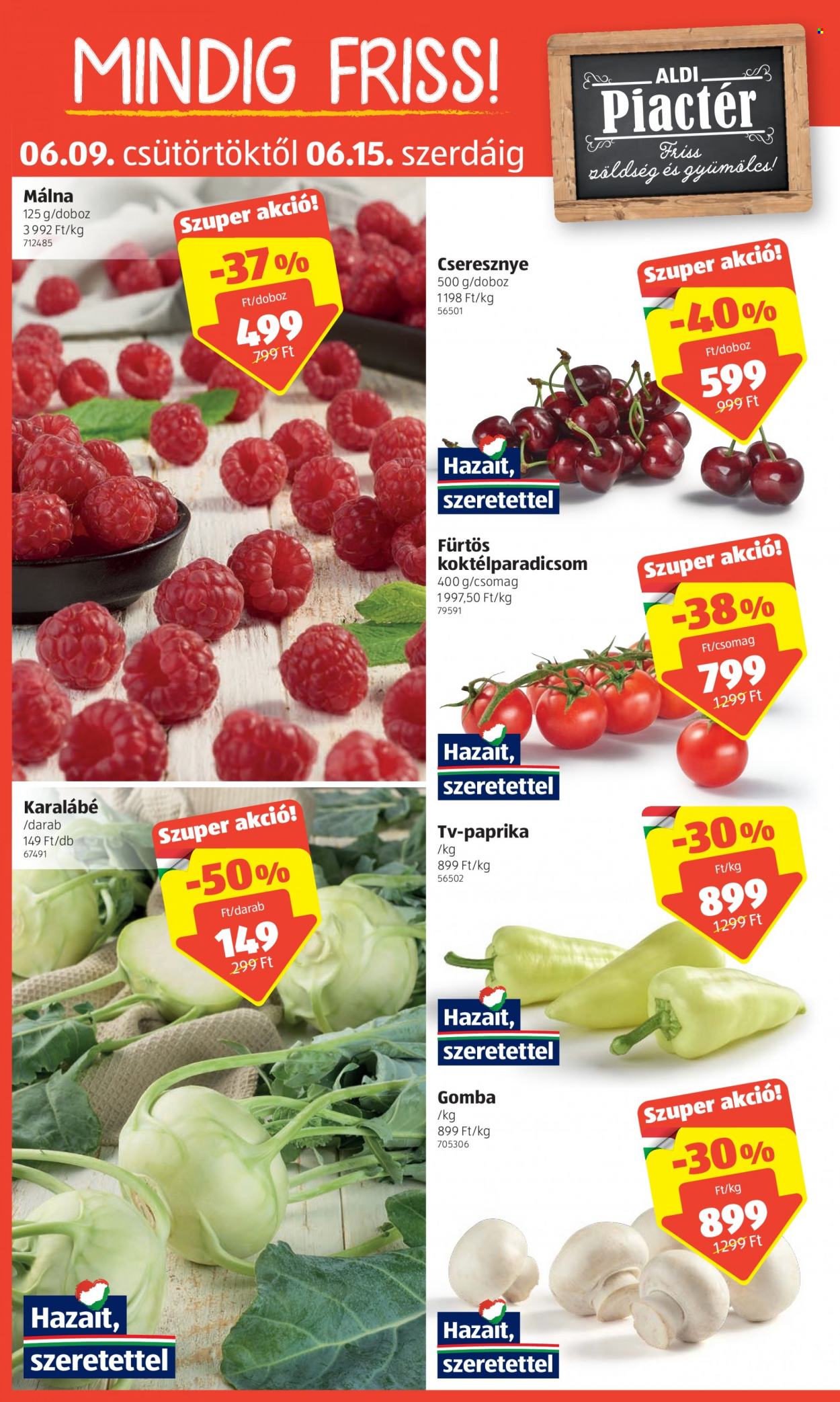 Aldi akciós újságok - 2022.06.09 - 2022.06.15. Oldal 2