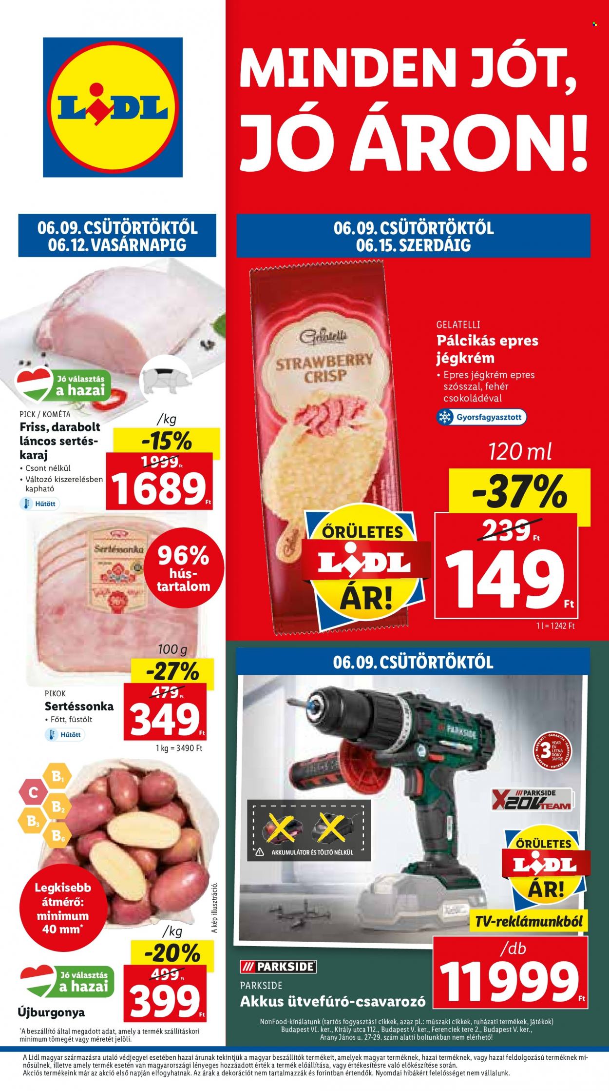 Lidl akciós újságok - 2022.06.09 - 2022.06.15. Oldal 1