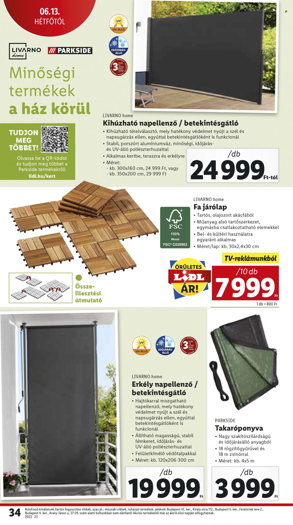 Lidl akciós újságok - 2022.06.09 - 2022.06.15. Oldal 34
