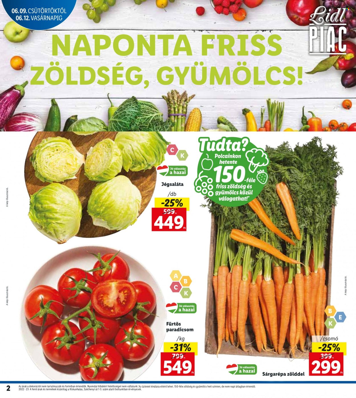 Lidl akciós újságok - 2022.06.09 - 2022.06.12. Oldal 2