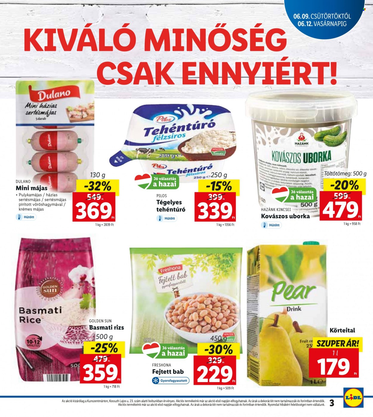 Lidl akciós újságok - 2022.06.09 - 2022.06.12. Oldal 3